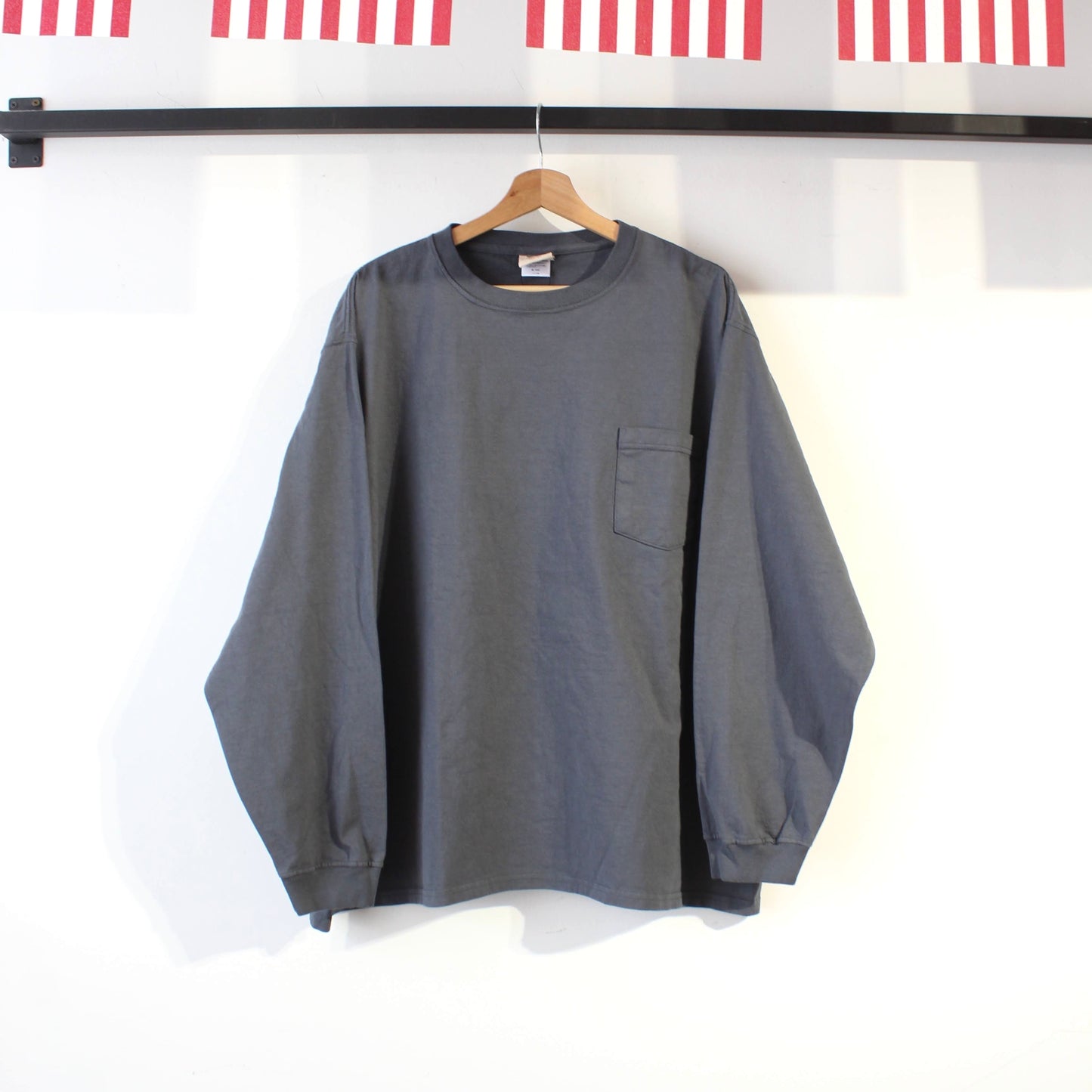 GOODWEAR (日版) - L/S POCKET TEE BIG