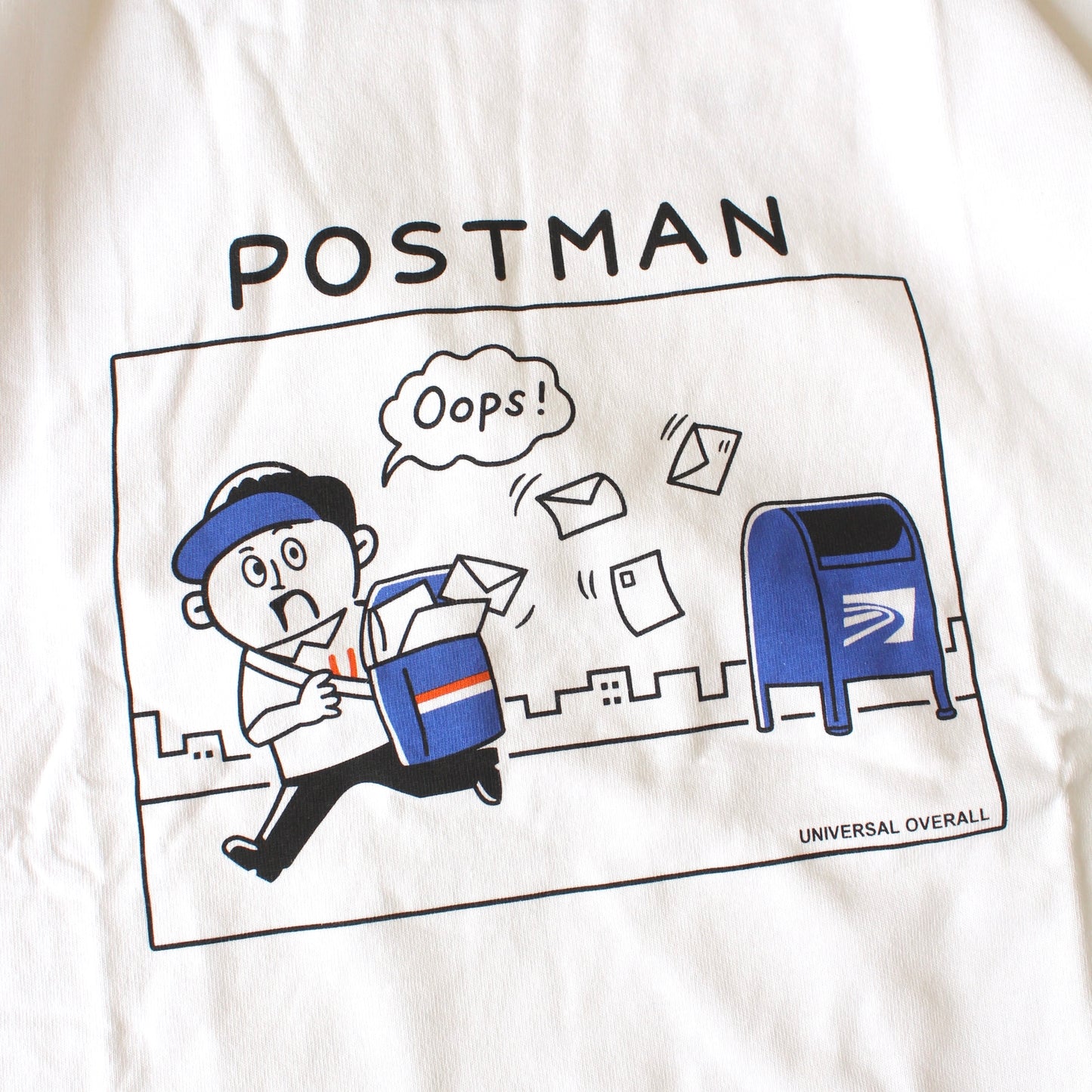 UNIVERSAL OVERALL 日版 -
WINDY JR. POSTMAN RINGER TEE