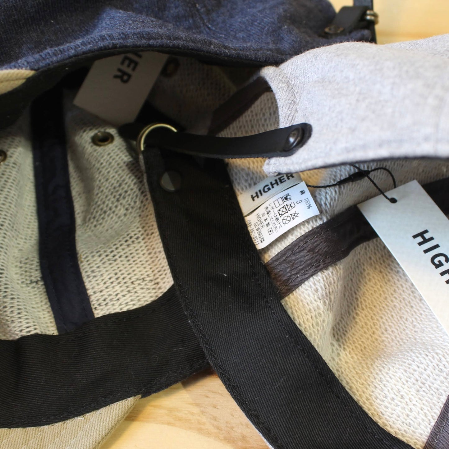 HIGHER -
SWEAT(衛衣布) X ARMY CHINO BRIM CAP