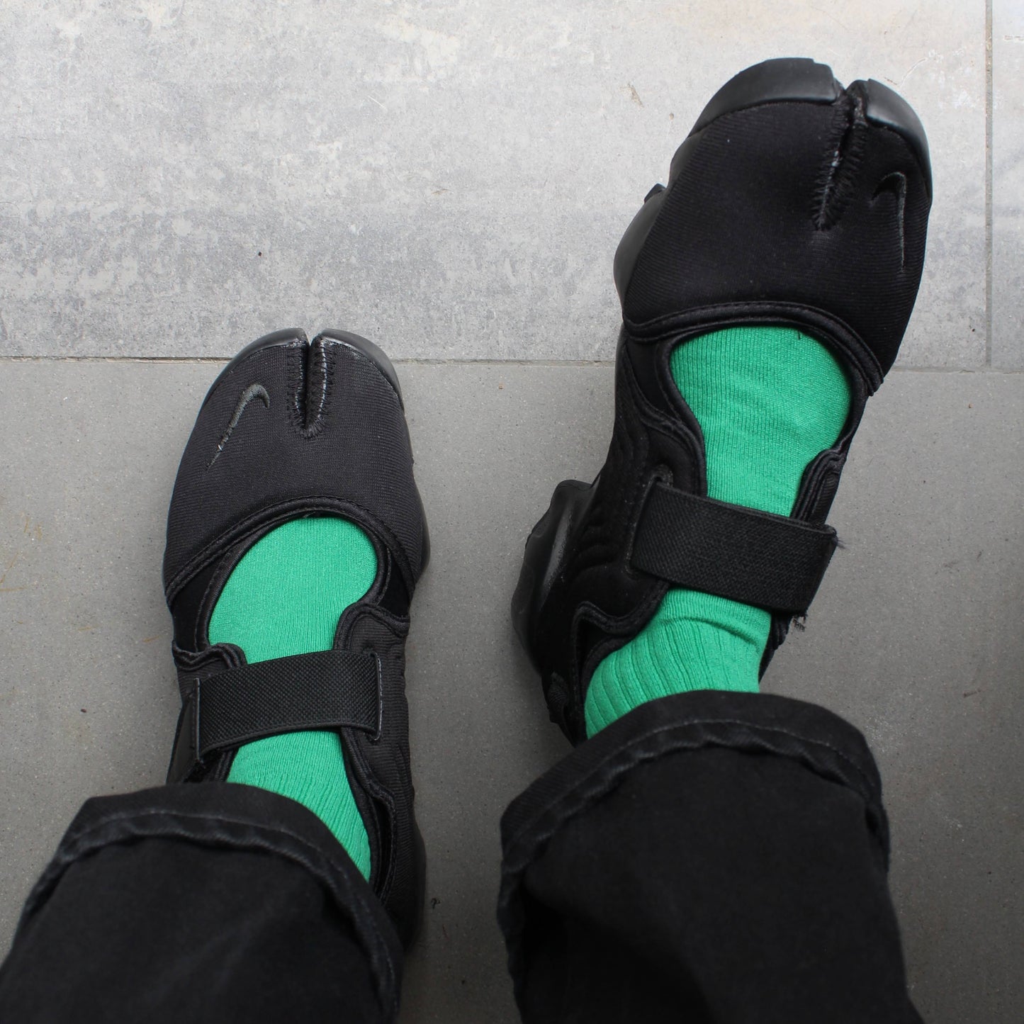 HATSKI - TABI WASHI (Japanese Japanese paper) RIBBED SOCKS
