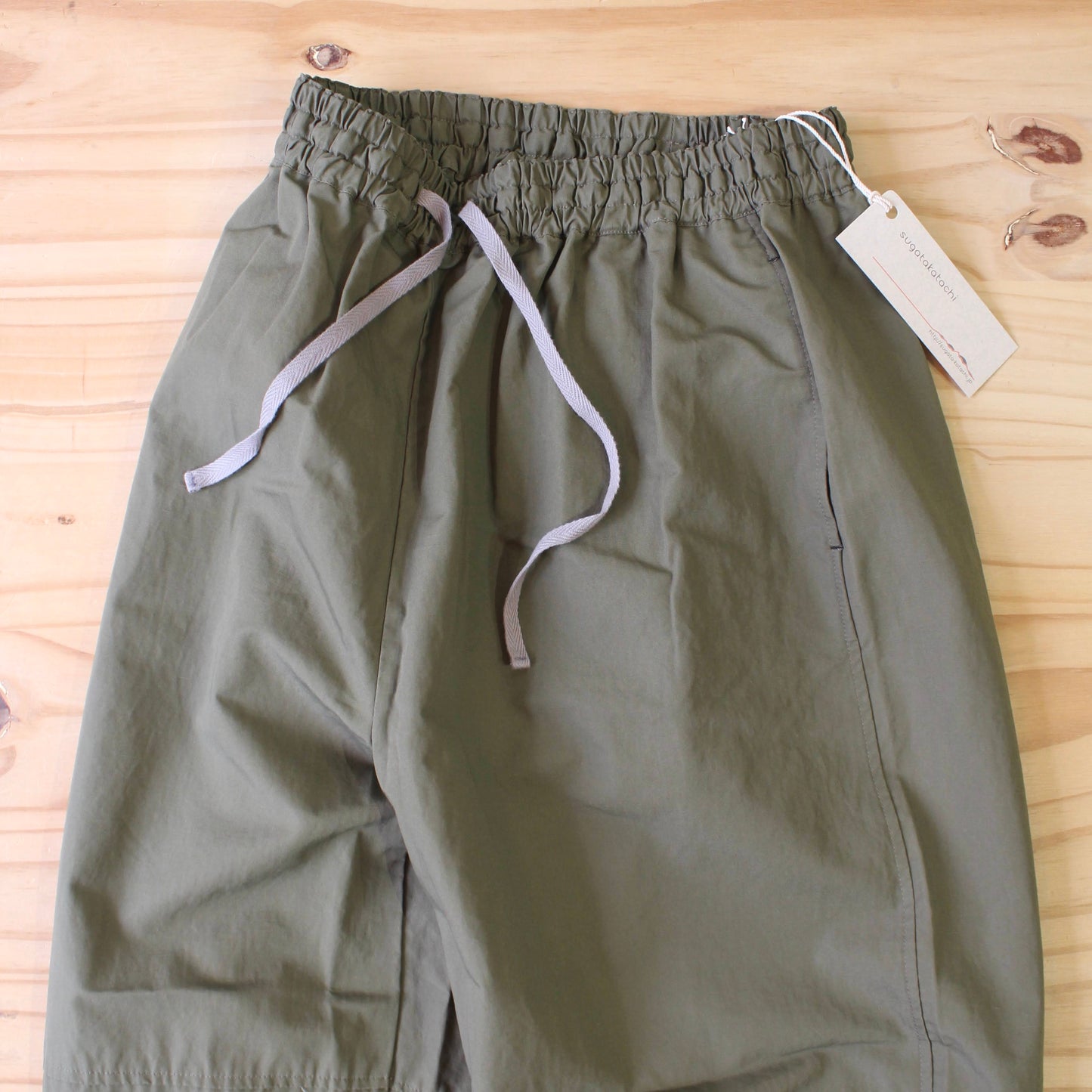 sugatakatachi -
HEM STITCHED PANTS