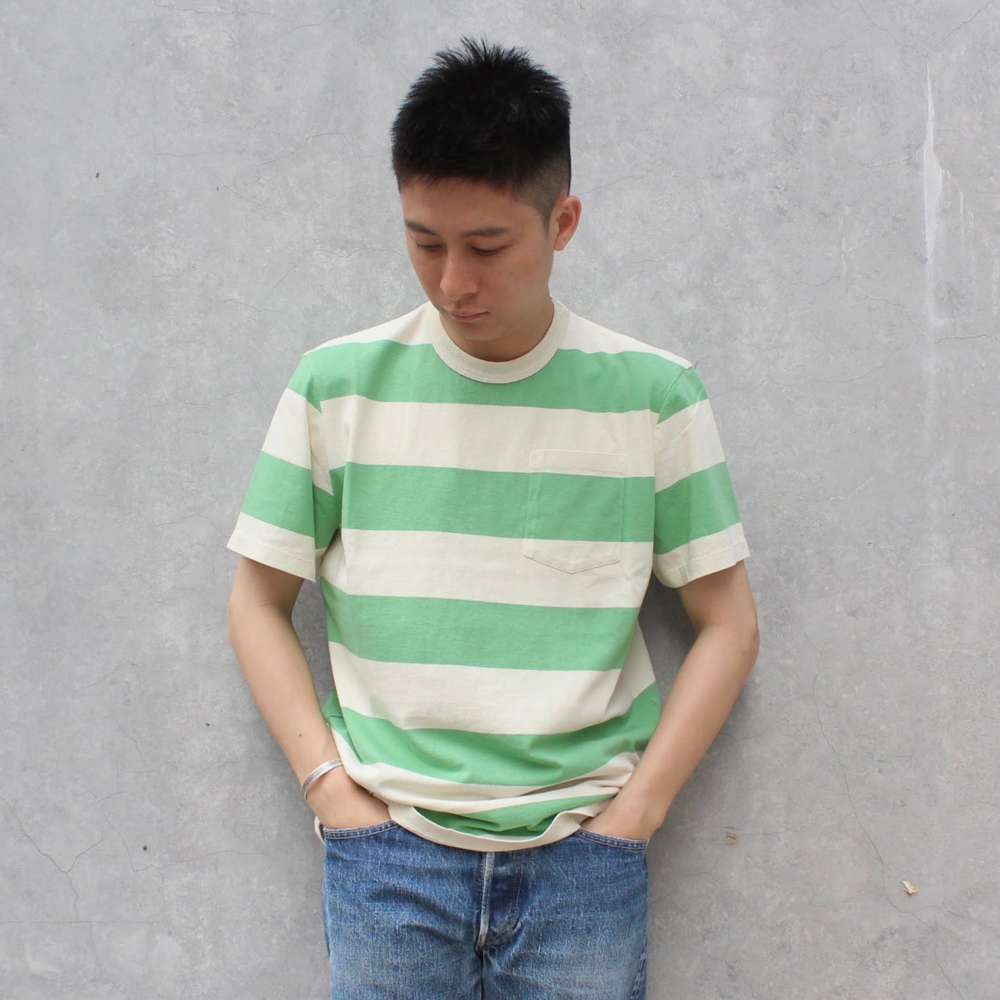 TSPTR -
CLASSIC BORDER POCKET TEE
