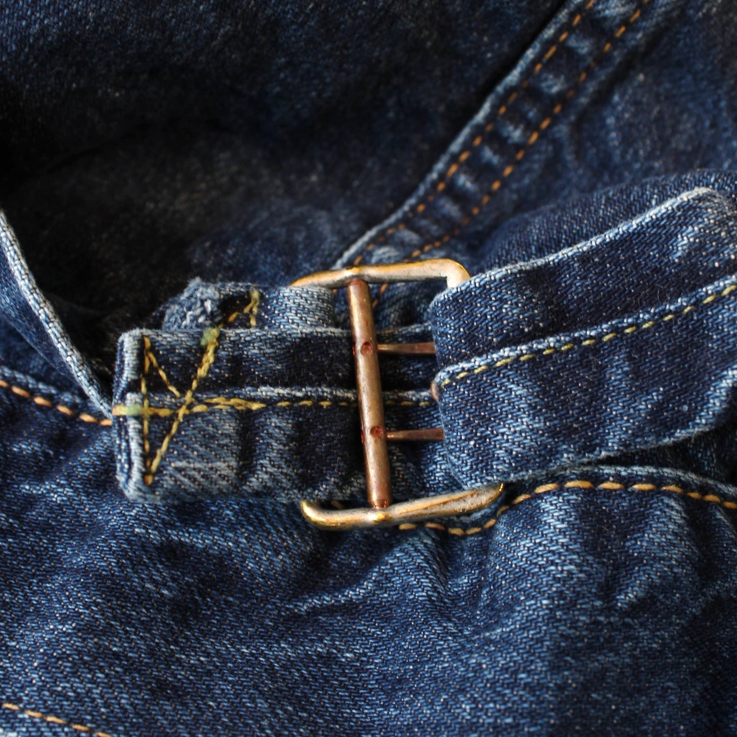 SPELLBOUND -
TYPE 1 STYLE 12OZ SELVEDGE DENIM JACKET (USED WASH)