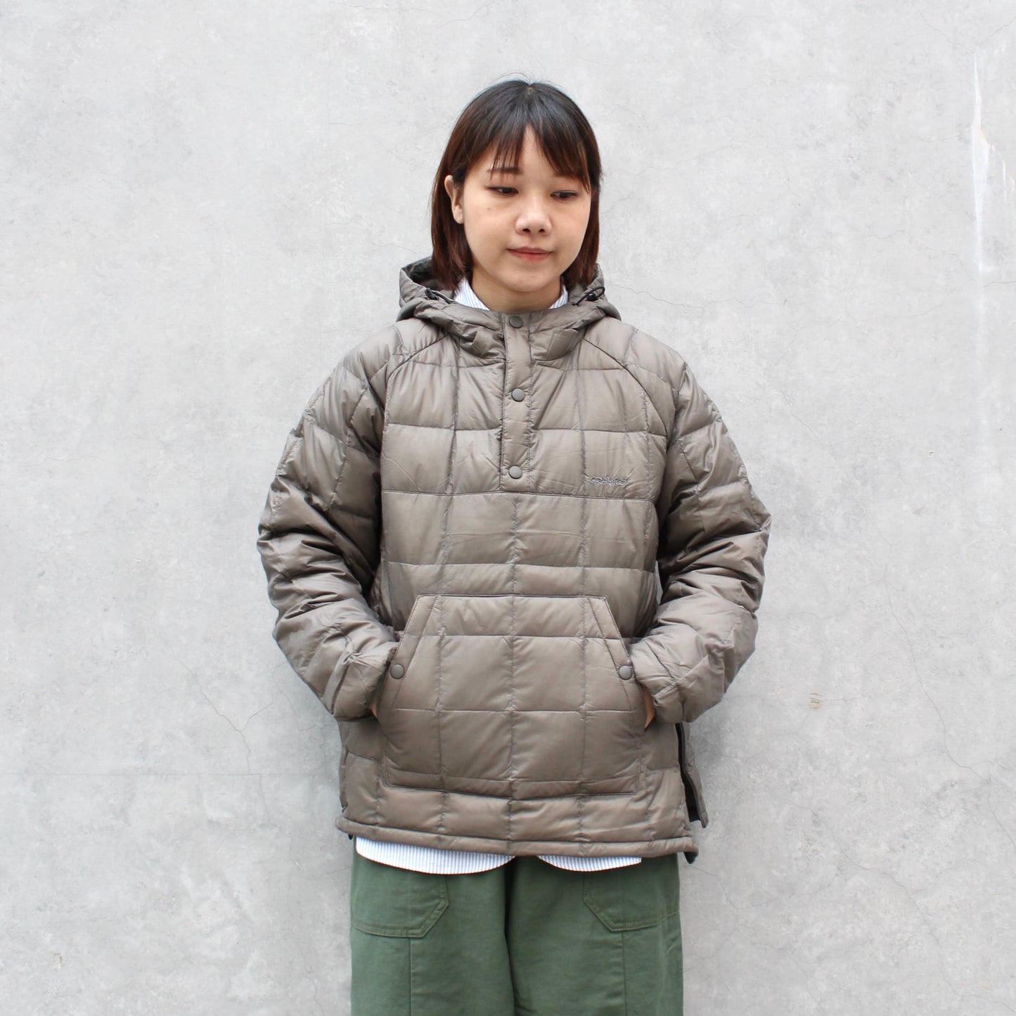 GRAMICCI × TAION
 INNER DOWN PULLOVER JACKET