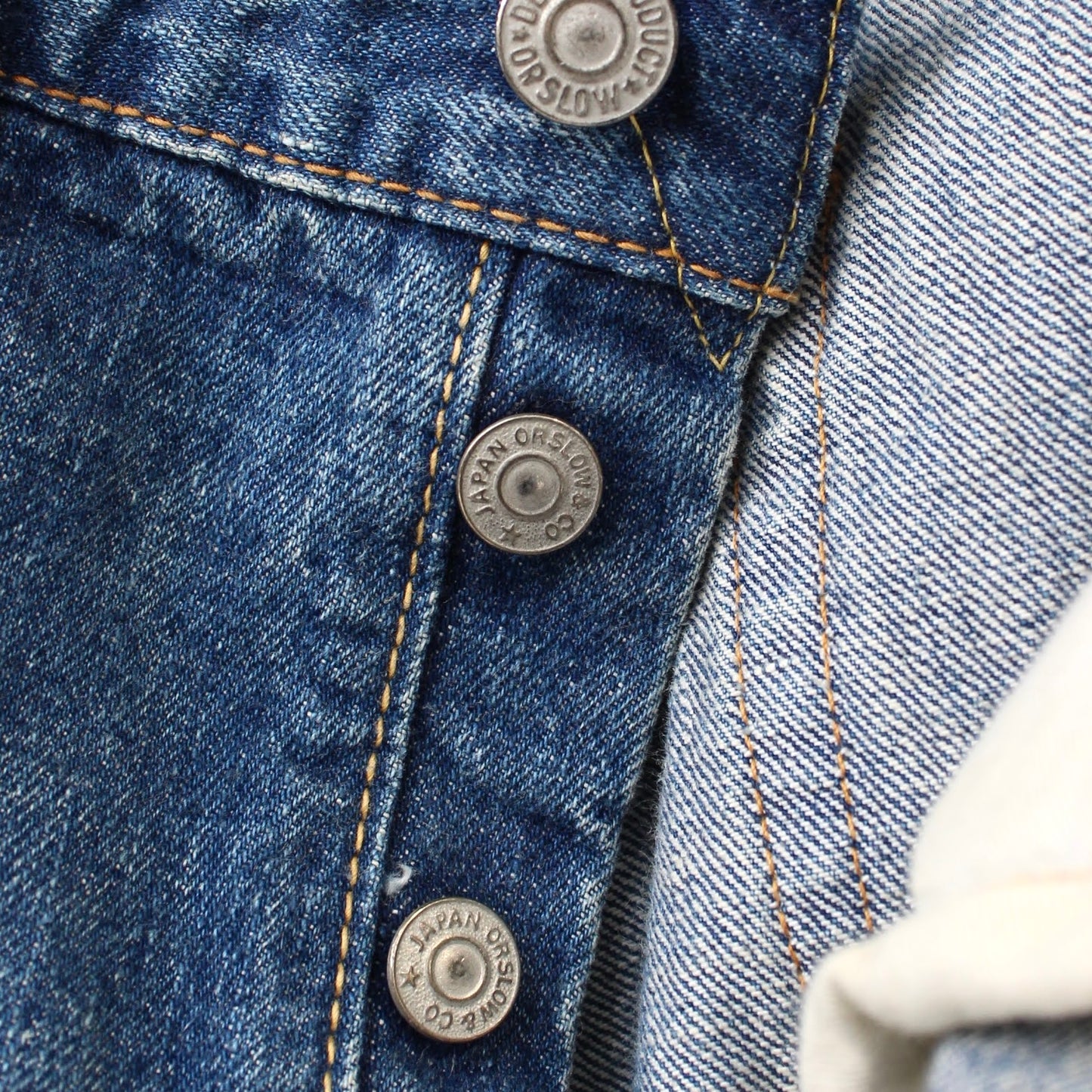 OrSlow -
105 STANDARD FIT 13.7OZ DENIM SHORT LENGTH(短身版)
(2 YEARS WASH)