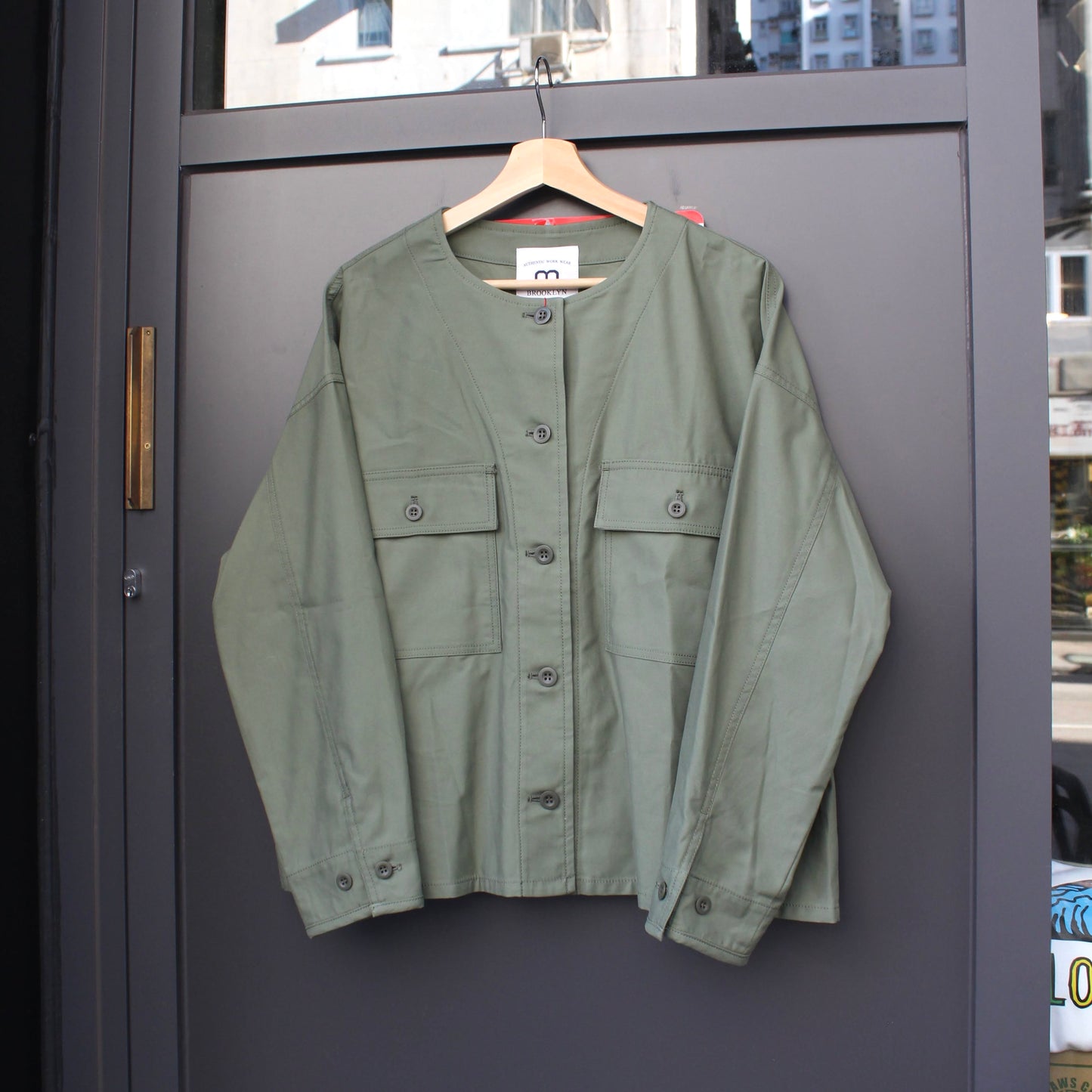 BROOKLYN OVERALL -
 COLLARLESS BLOUSON