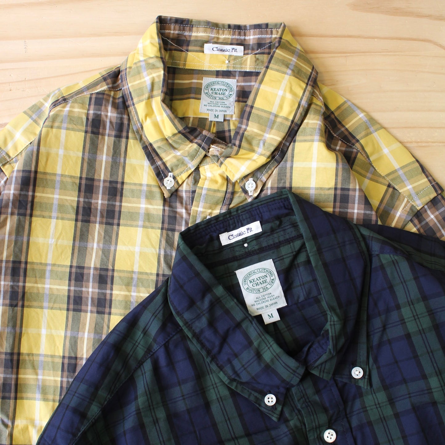 KEATON CHASE -
CLASSIC FIT BD CHECK SHIRT