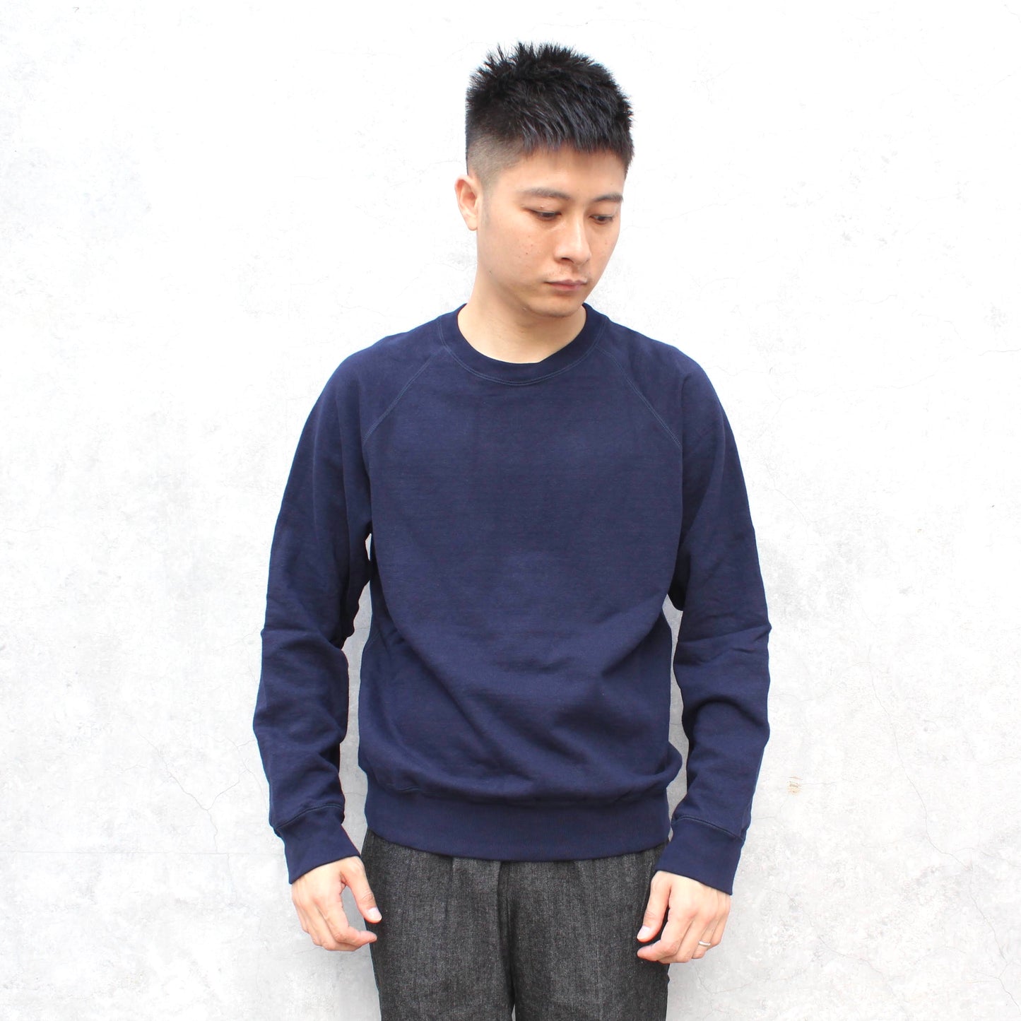 FELCO - 12oz TERRY L/S RAGLAN CREW RELAX FIT