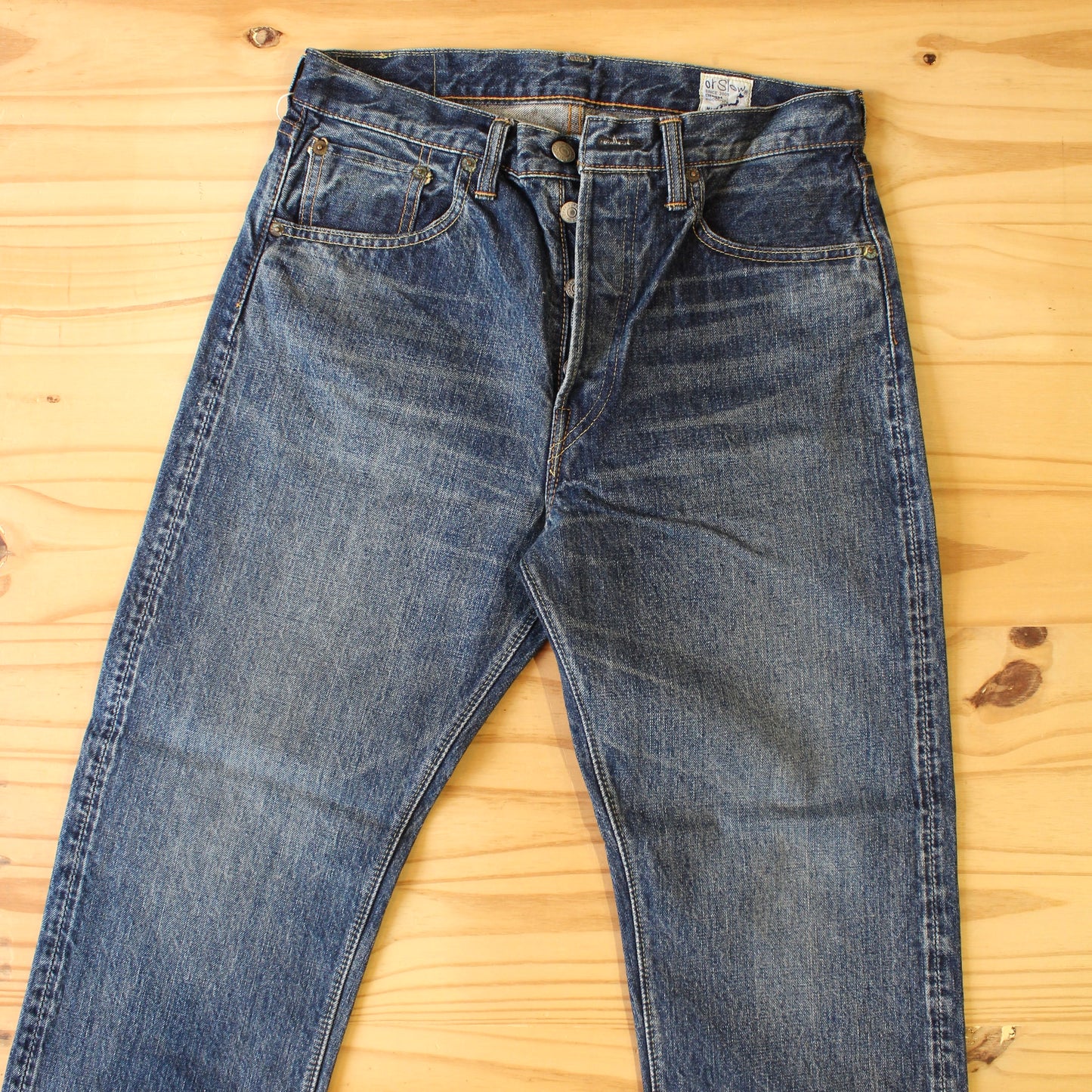 Or Slow - 105 STANDARD FIT 13.7OZ DENIM (2 YEARS WASH)