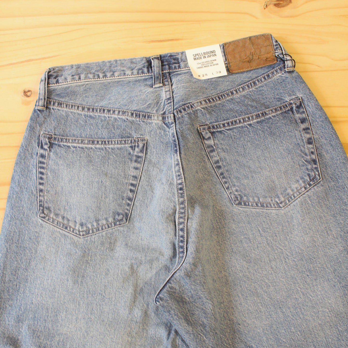 SPELLBOUND - 12OZ SELVEDGE DENIM
WIDE TAPERED