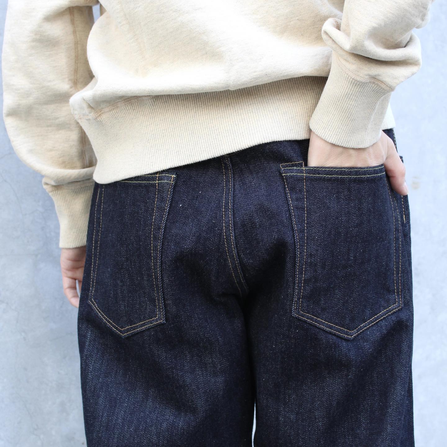 HATSKI - Wide Tapered 15.6OZ Denim (ONE WASH)