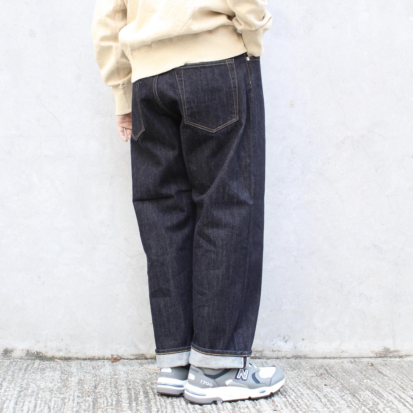 HATSKI - Wide Tapered 15.6OZ Denim (ONE WASH)