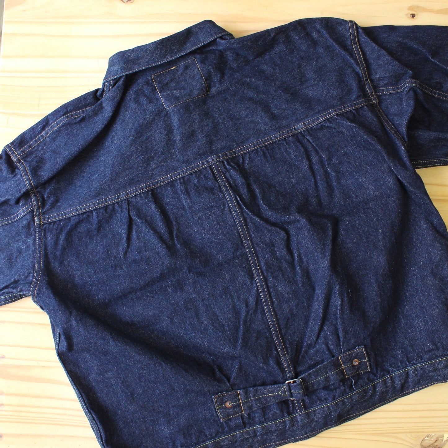 OrSlow - 40’S PLEATED FRONT BLOUSE DENIM JACKET