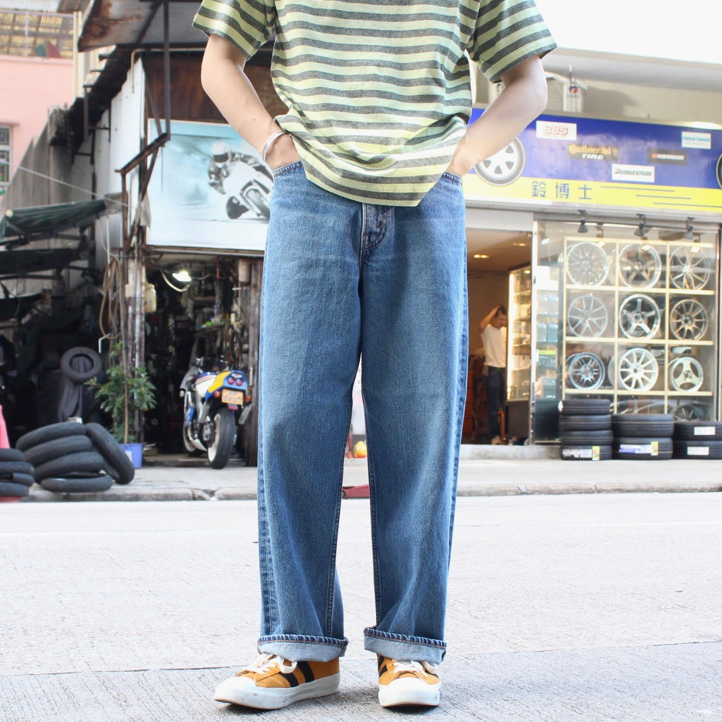 OrSlow -
SUPER DAD’S DENIM
(USED WASH)