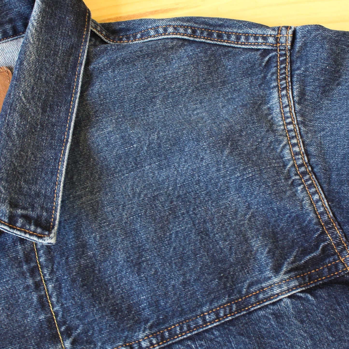 SPELLBOUND -
TYPE 1 STYLE 12OZ SELVEDGE DENIM JACKET (USED WASH)