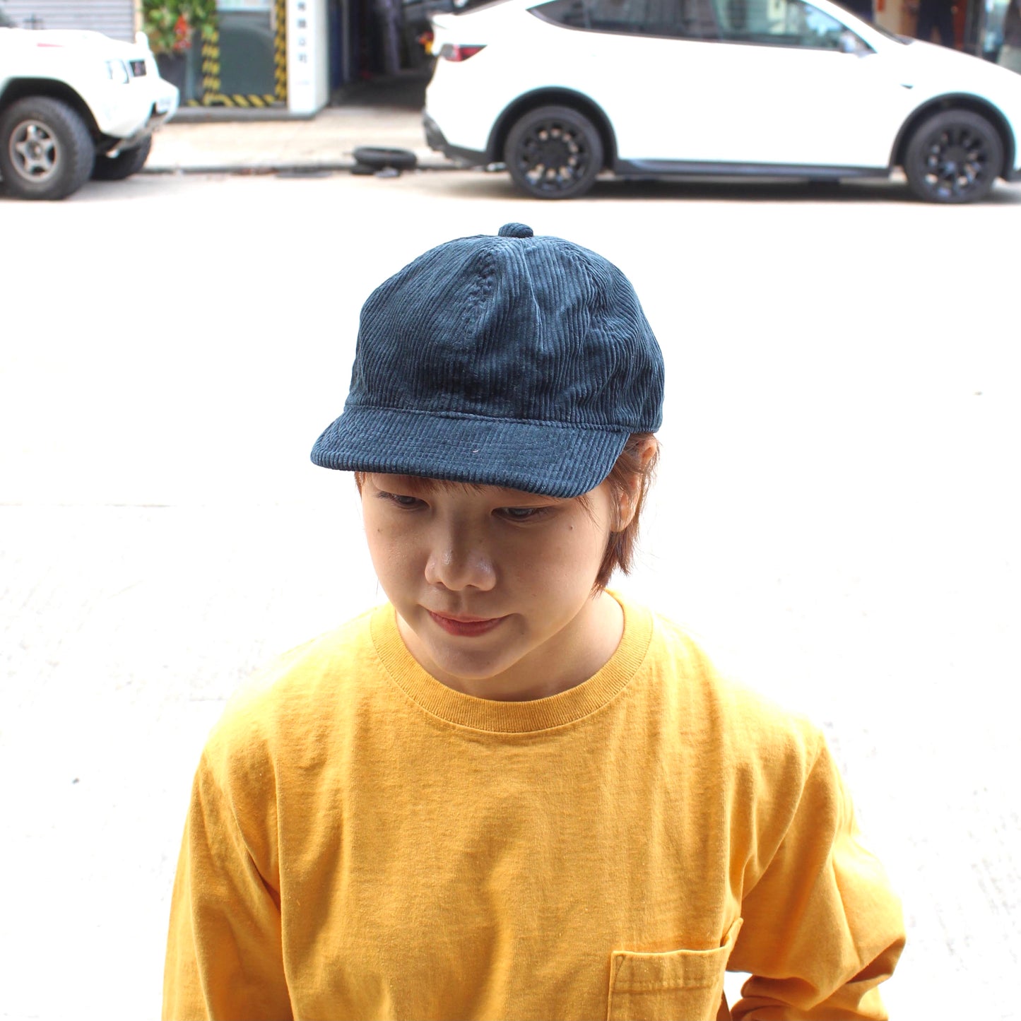 HIGHER - 8wel CORDUROY CAP