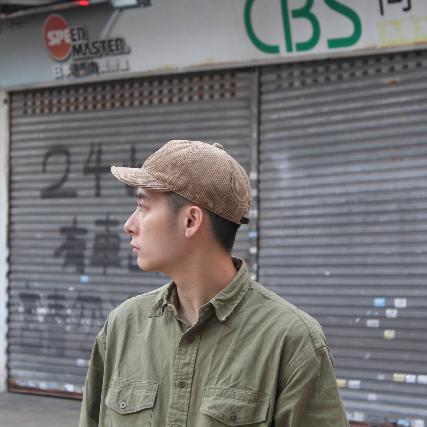 HIGHER - 8wel CORDUROY CAP