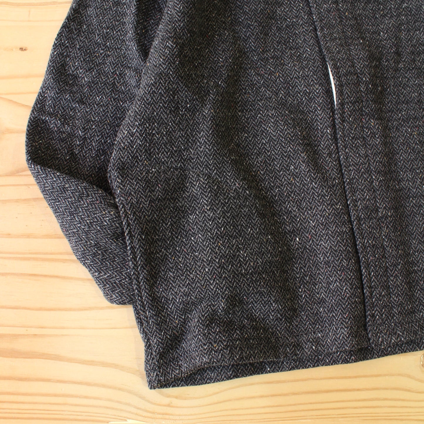 RIDING HIGH TOKYO -
TWEED FLEECE EASY CARDIGAN
