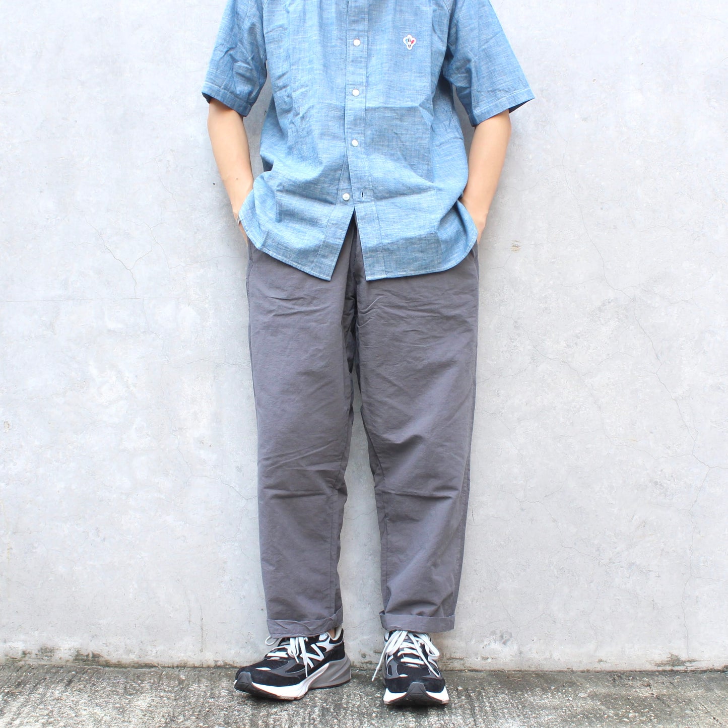 REMILLA -
COTTON LINEN HIDA LAZY EASY PANTS