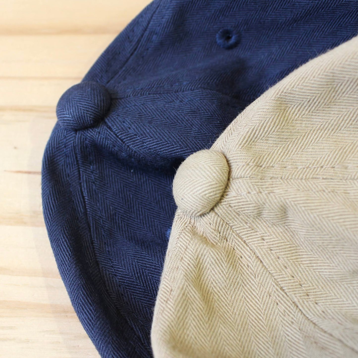 HIGHER -
VINTAGE HERRINGBONE(herringbone pattern) CAP