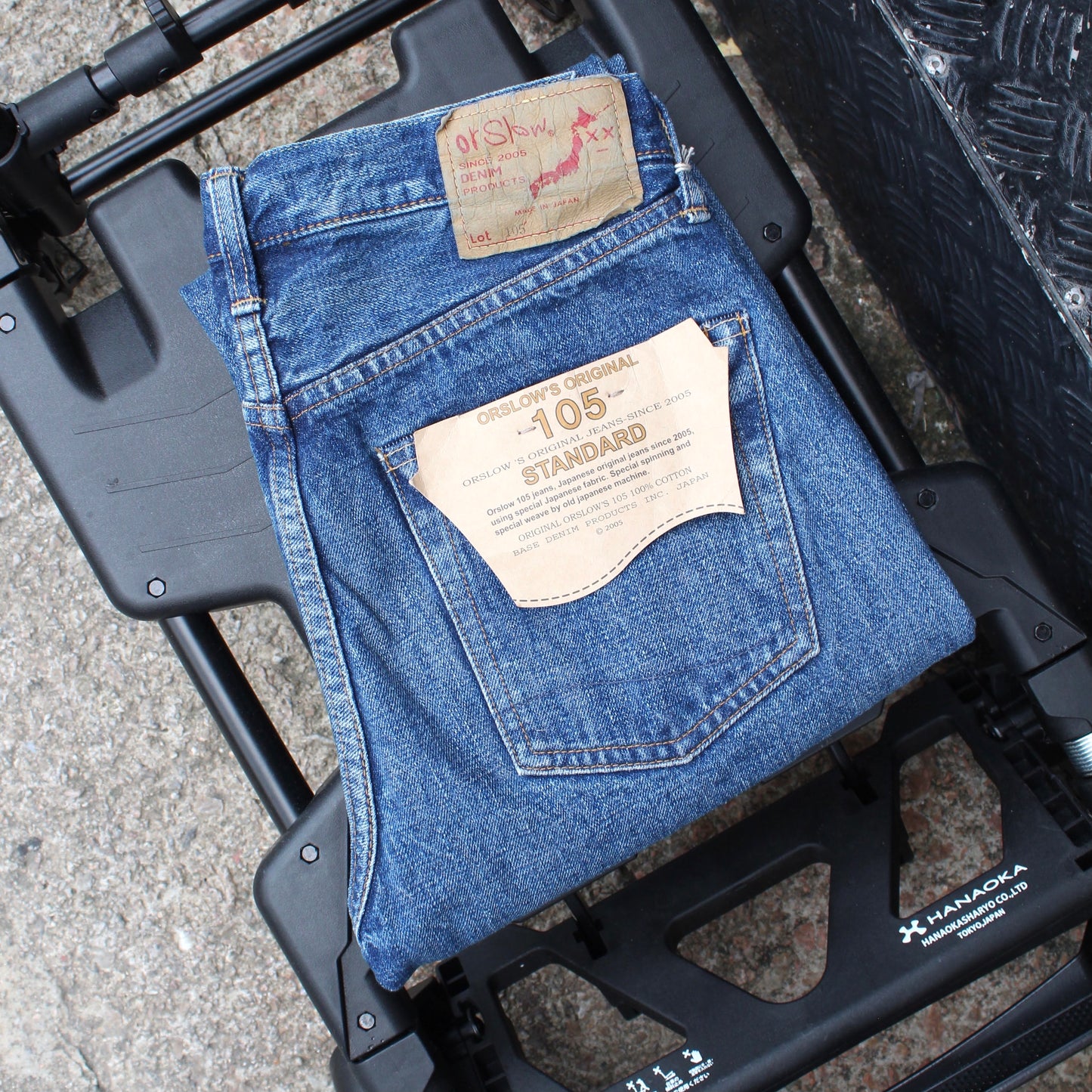 Or Slow - 105 STANDARD FIT 13.7OZ DENIM (2 YEARS WASH)