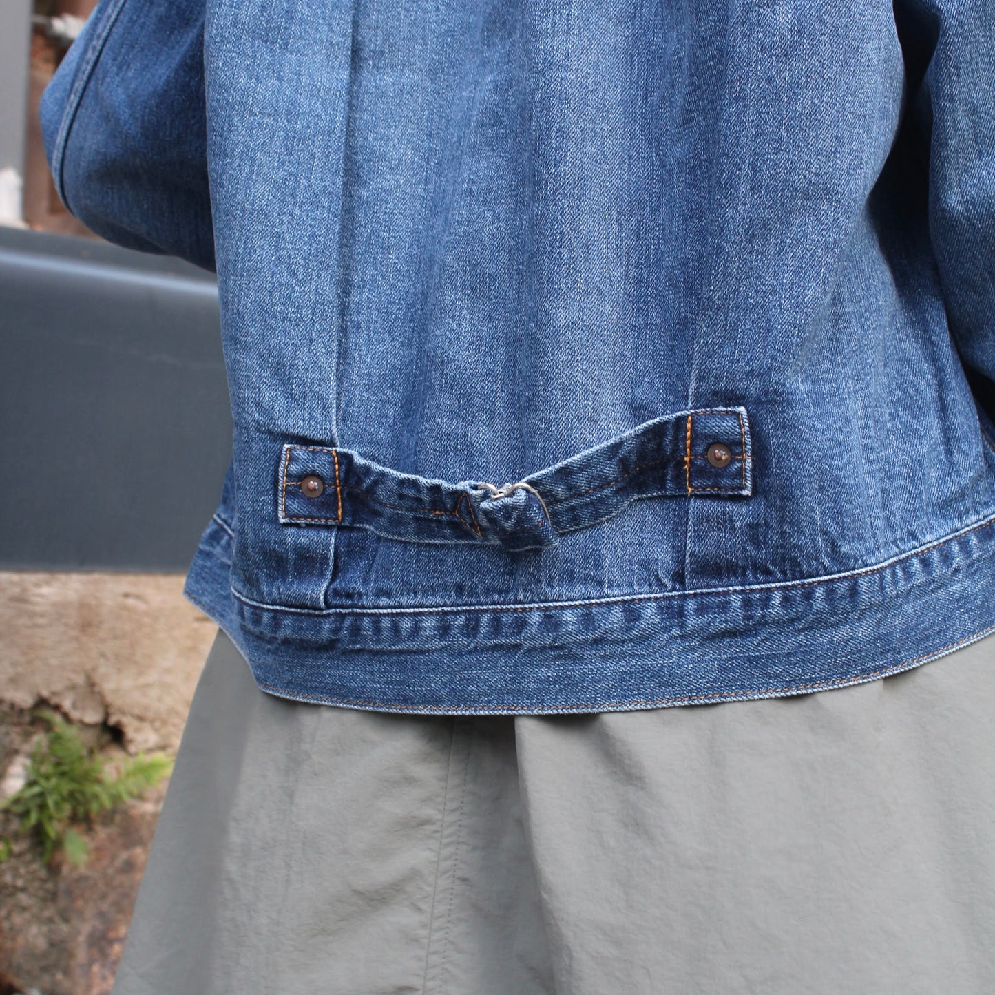 ORDINARY FITS -
TYPE 1 STYLE 12OZ DENIM JACKET (USED WASH)