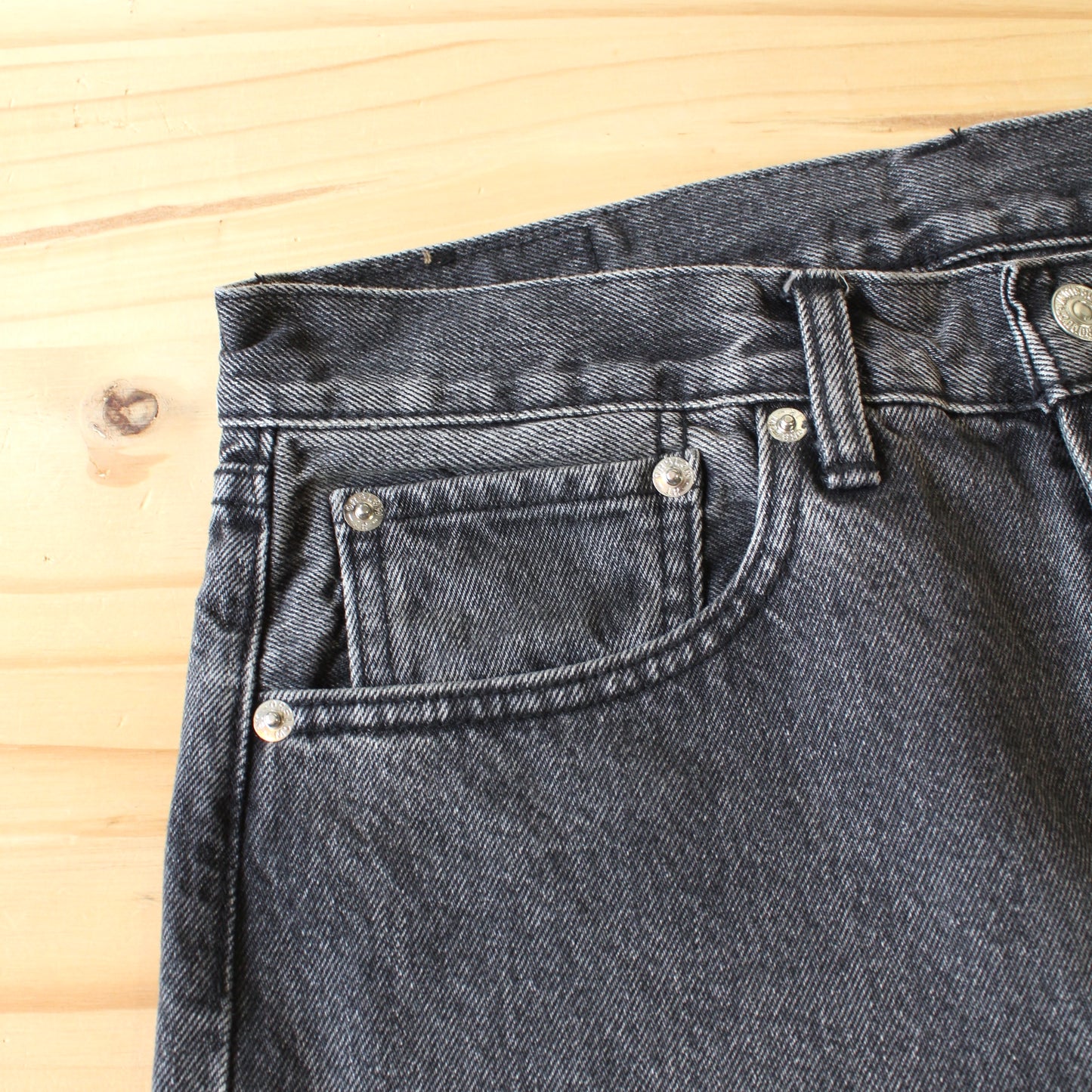 Or Slow - 107 IVY FIT BLACK (DENIM
STONE WASH)