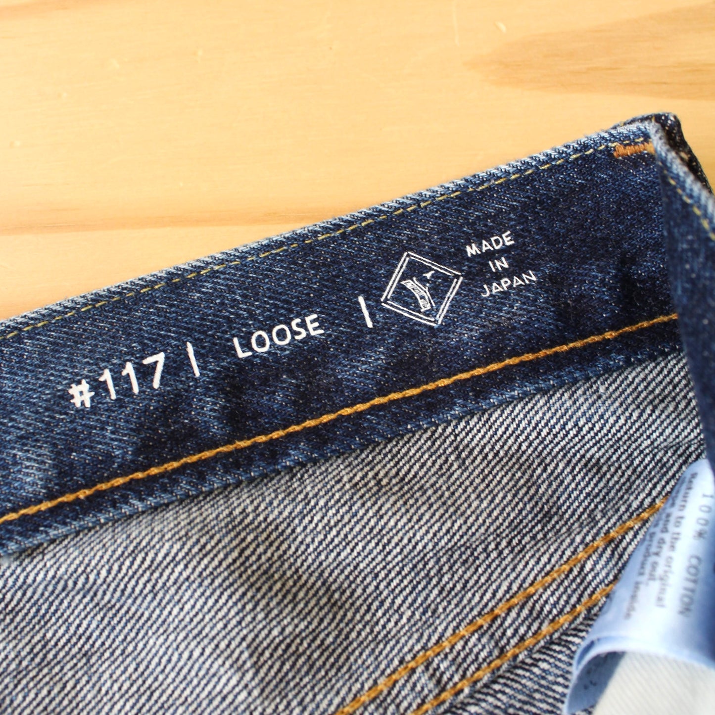 ORDINARY FITS -
117 TYPE LOOSE FIT
(USED WASH)