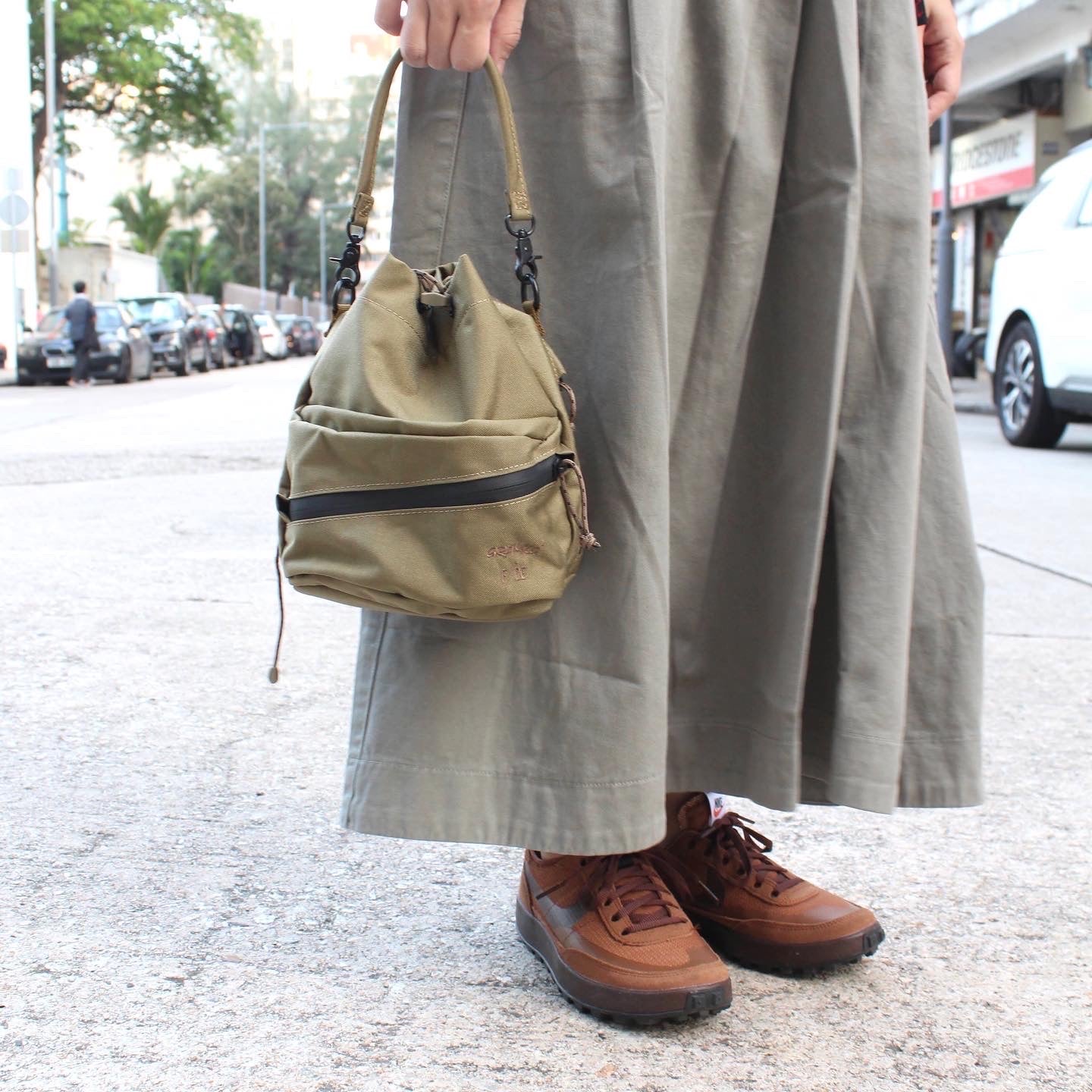 GRAMICCI by F/CE -
2WAY DRAWSTRING BAG