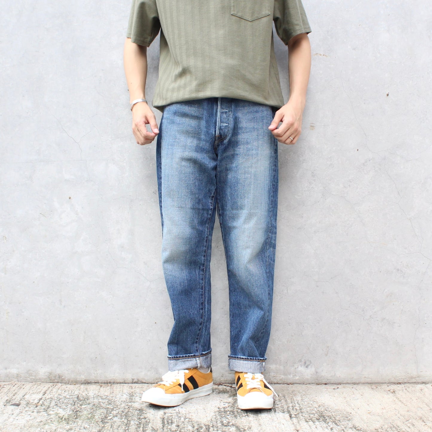 ORDINARY FITS -
117 TYPE LOOSE FIT
(USED WASH)