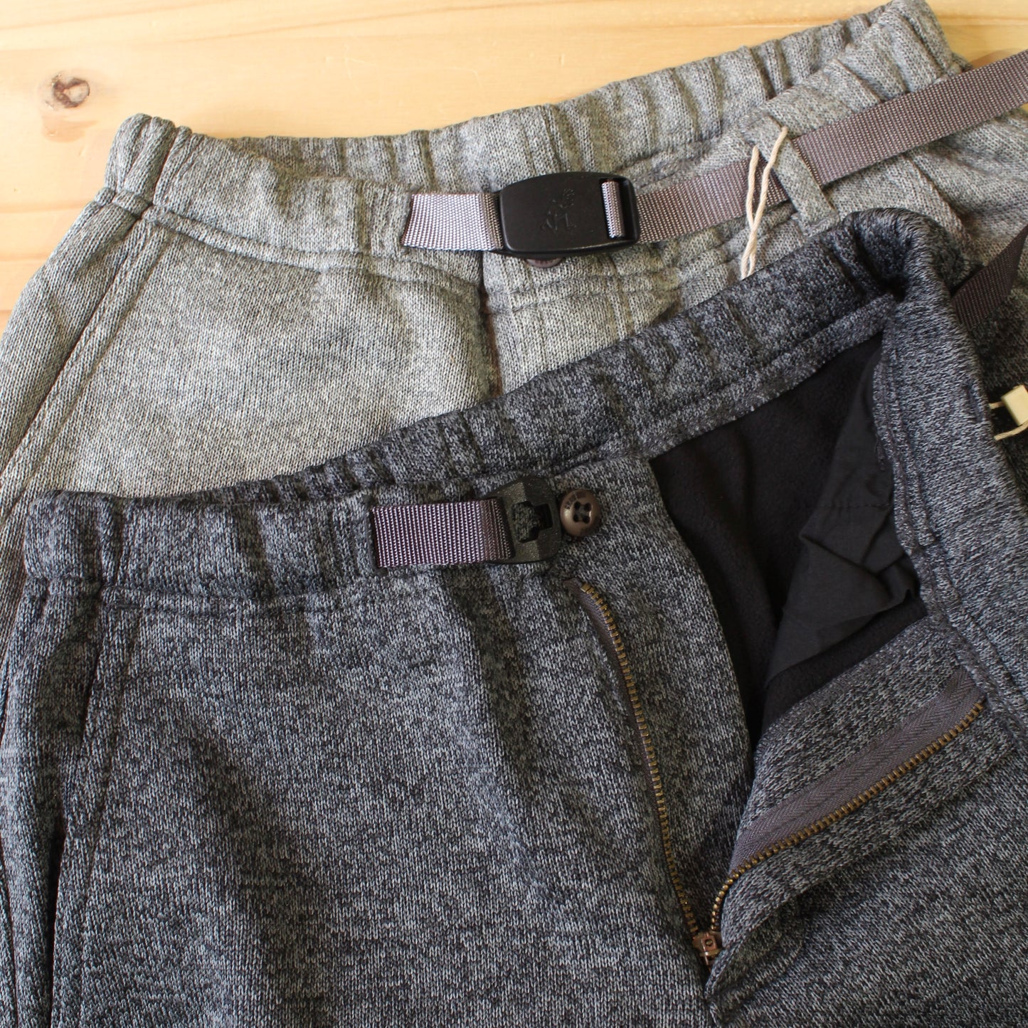 GRAMICCI - BONDING KNIT FLEECE NARROW RIB PANTS