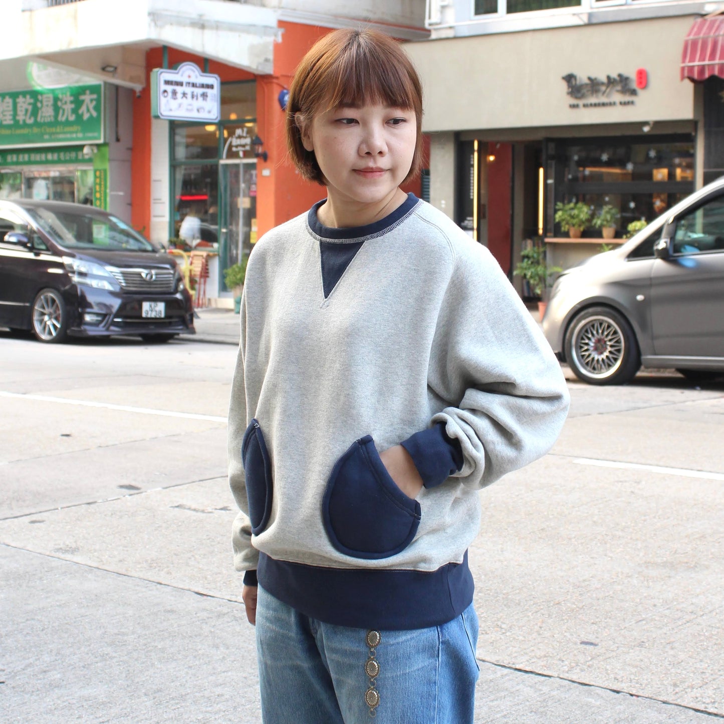 RIDING HIGH TOKYO - AZUMA TUBE FLEECE POCKET SPECIAL SWEATSHIRT(WHERE. EXCLUSIVE)