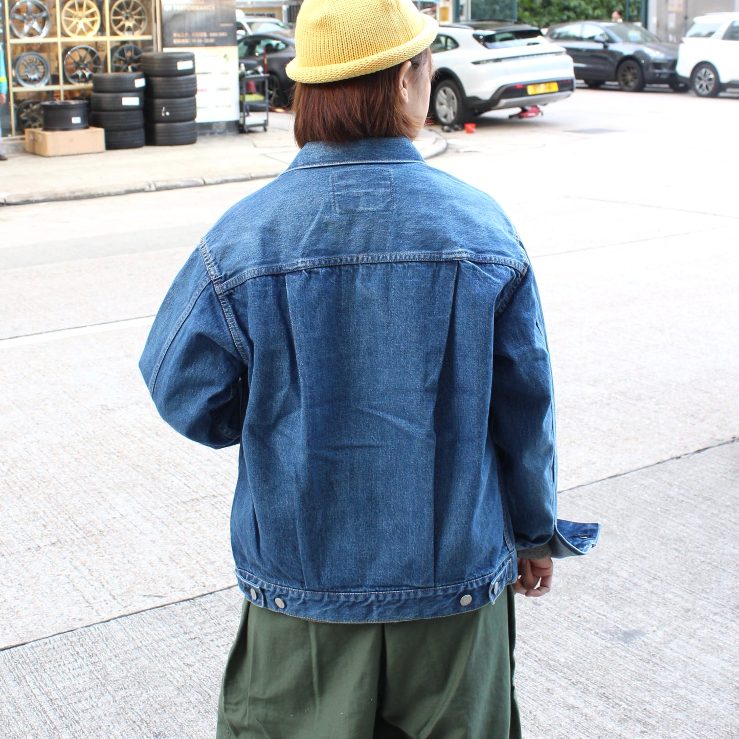 ORDINARY FITS -
DENIM JACKET (USED BLUE)