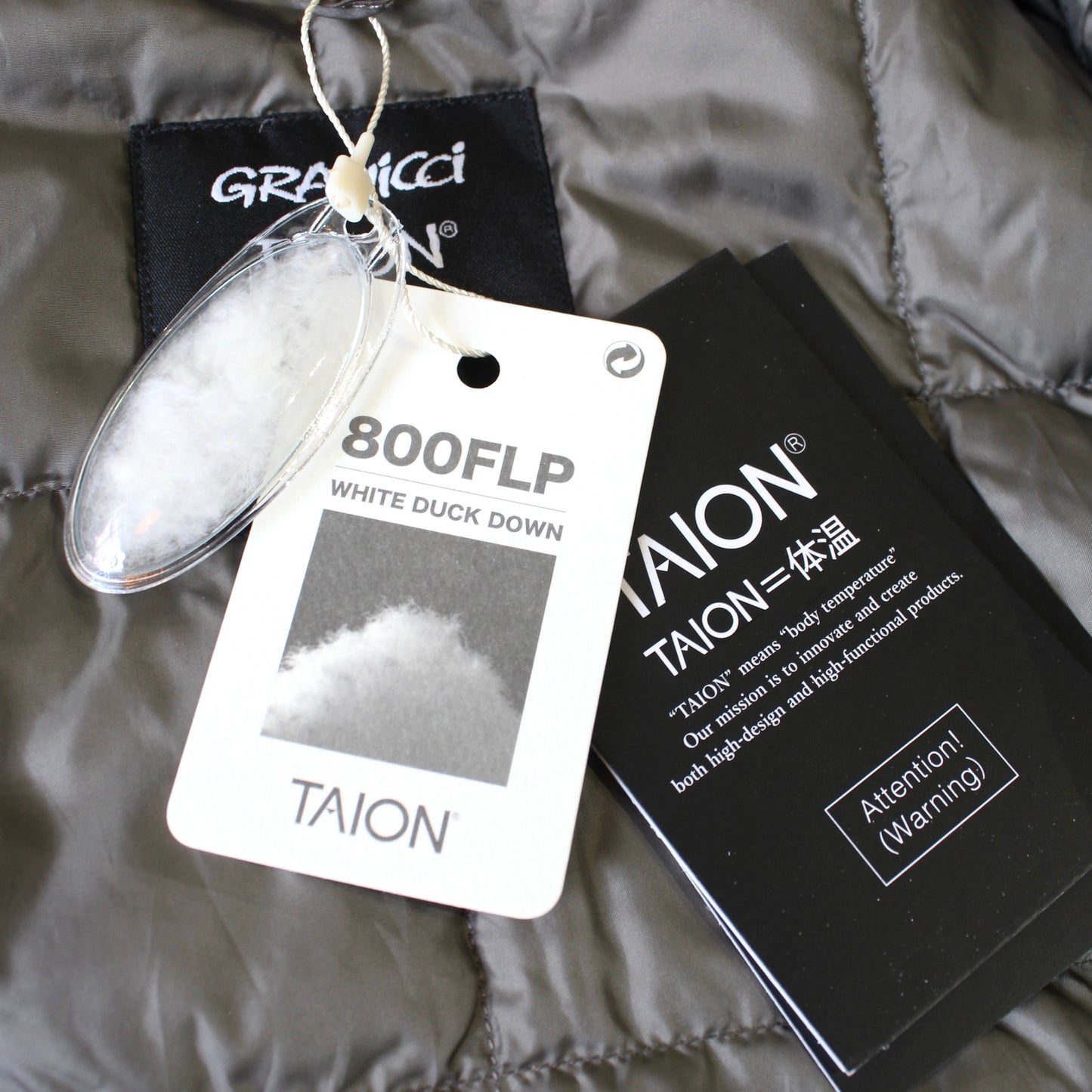 GRAMICCI × TAION
 INNER DOWN PULLOVER JACKET