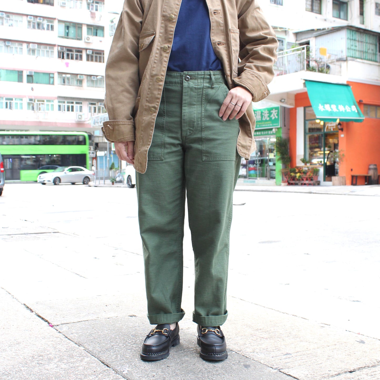 Or Slow - SHORT LENGTH ARMY FATIGUE PANTS(For Womens)