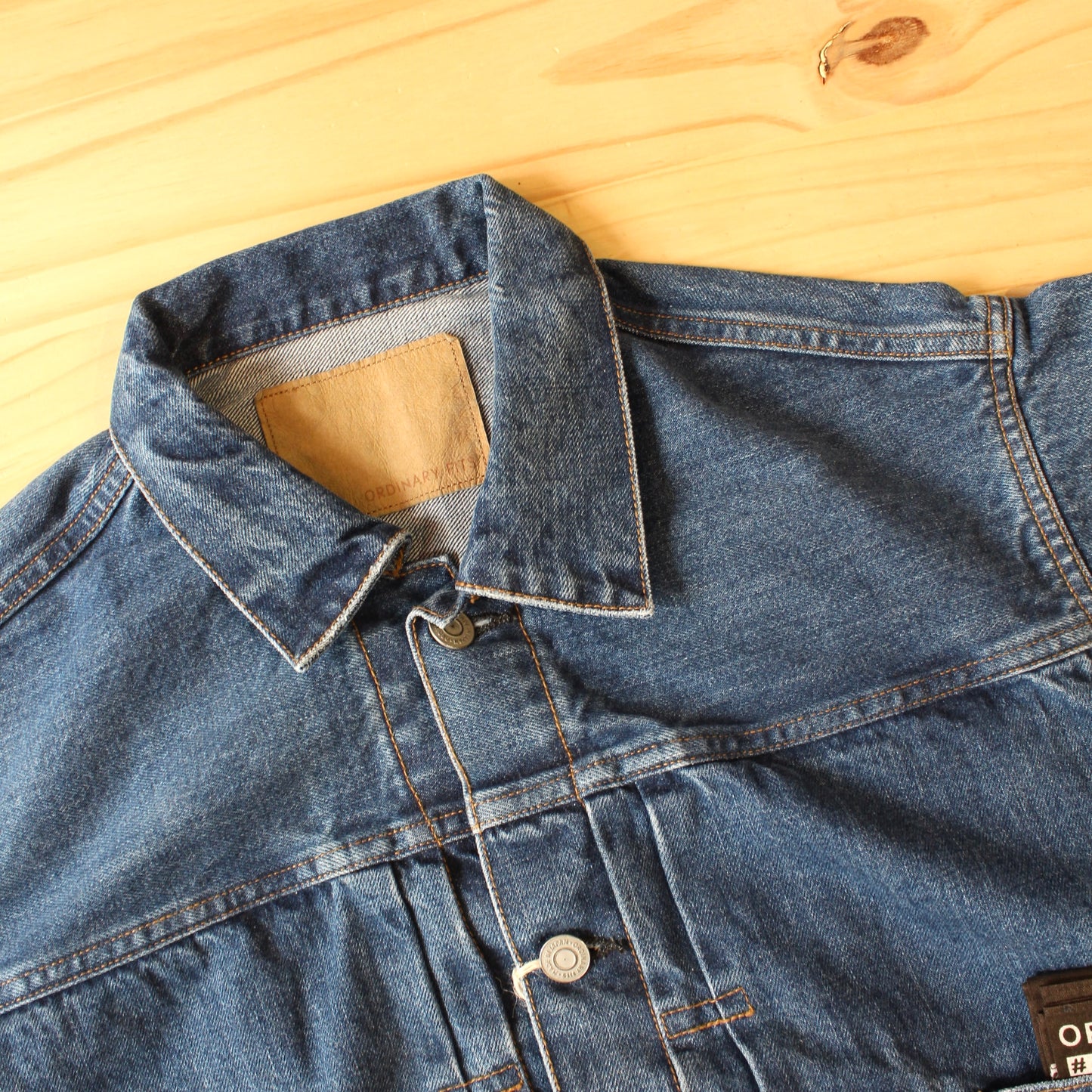 ORDINARY FITS -
DENIM JACKET (USED BLUE)