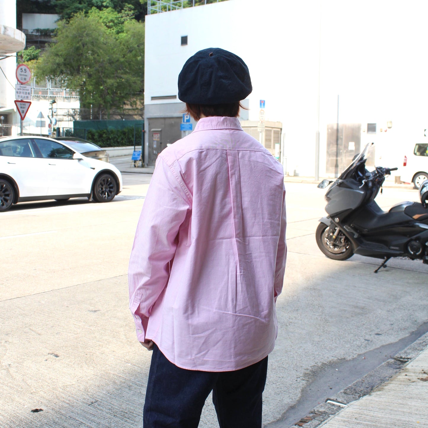 MANUAL ALPHABET - SUPIMA OX ROUND COLOR SHIRT (For Ladies)