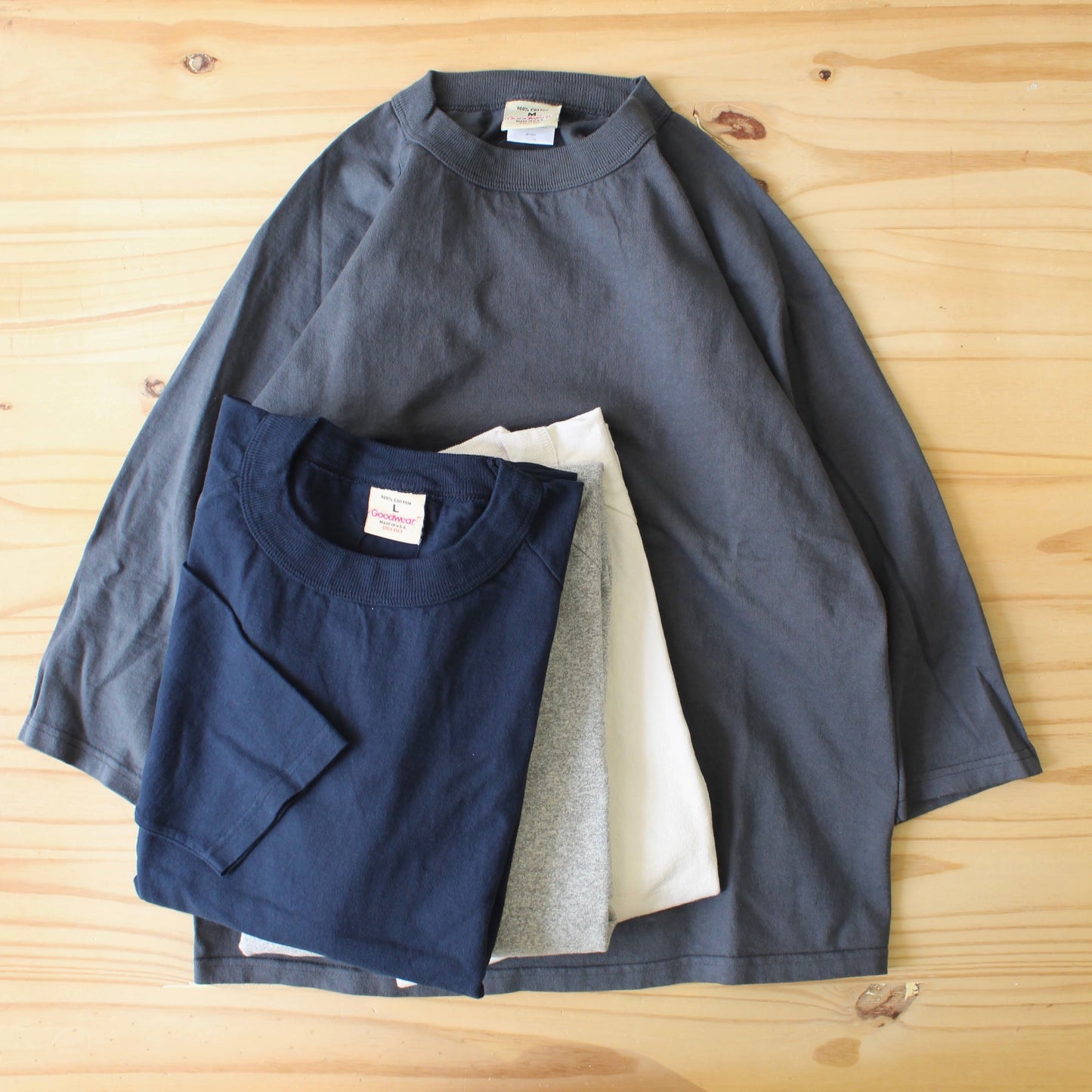 GOODWEAR (日版) 7.2OZ 3/4 RAGLAN TEE