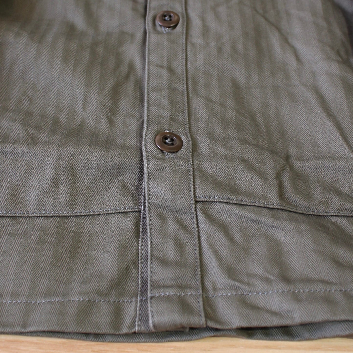 SPELLBOUND -
HERRINGBONE WORKER SHIRT JACKET