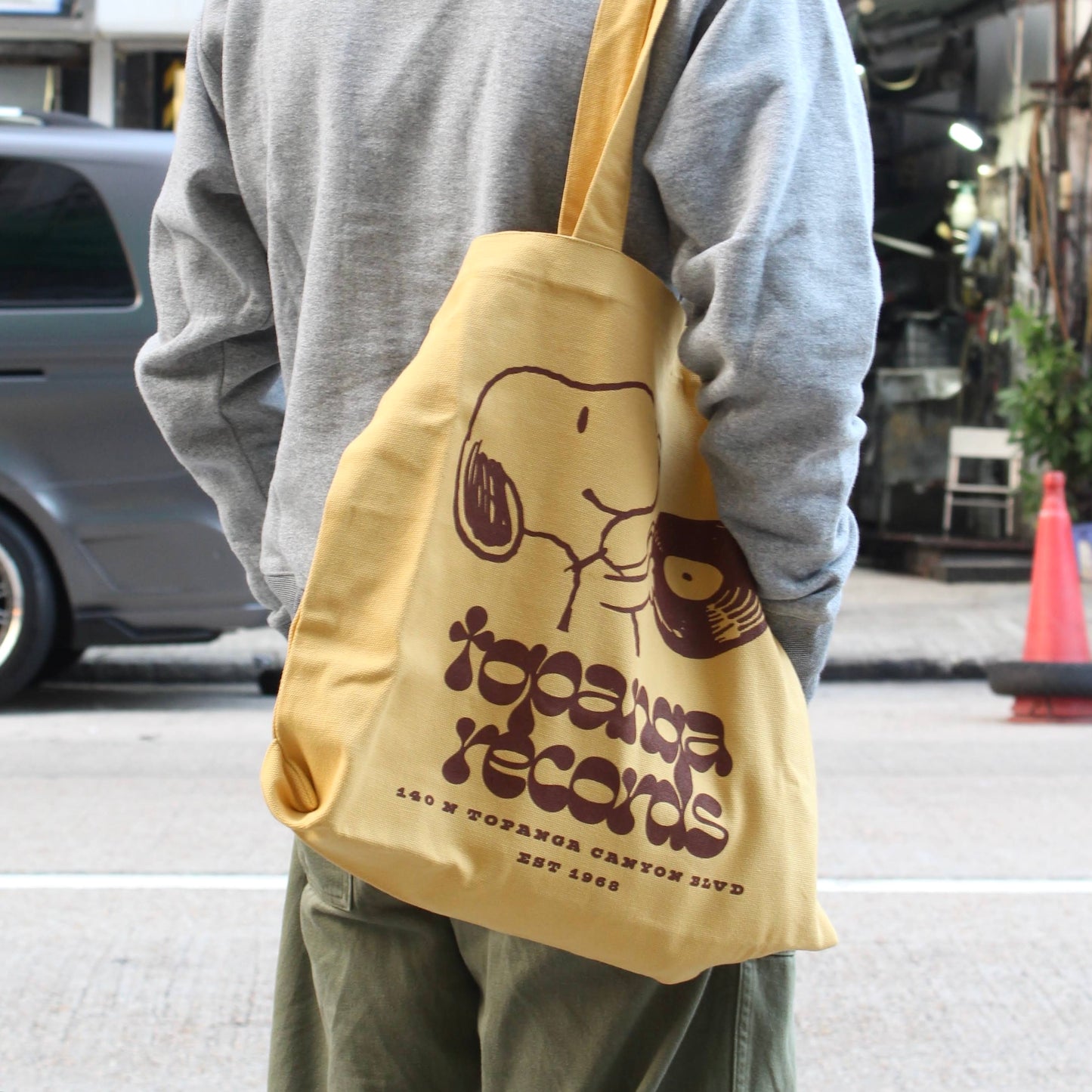TSPTR -
TOPANGA RECORDS X PEANUTS TOTE BAG