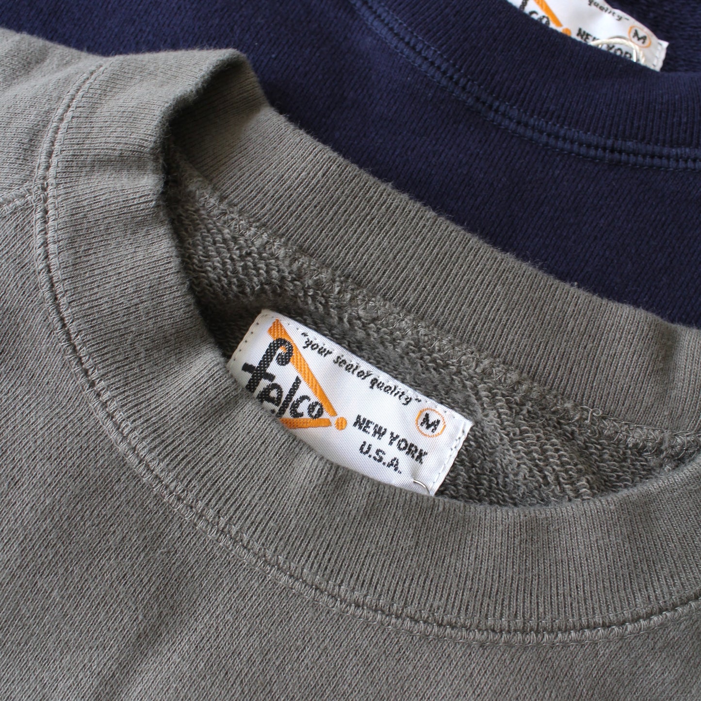 FELCO - 12oz TERRY L/S RAGLAN CREW RELAX FIT