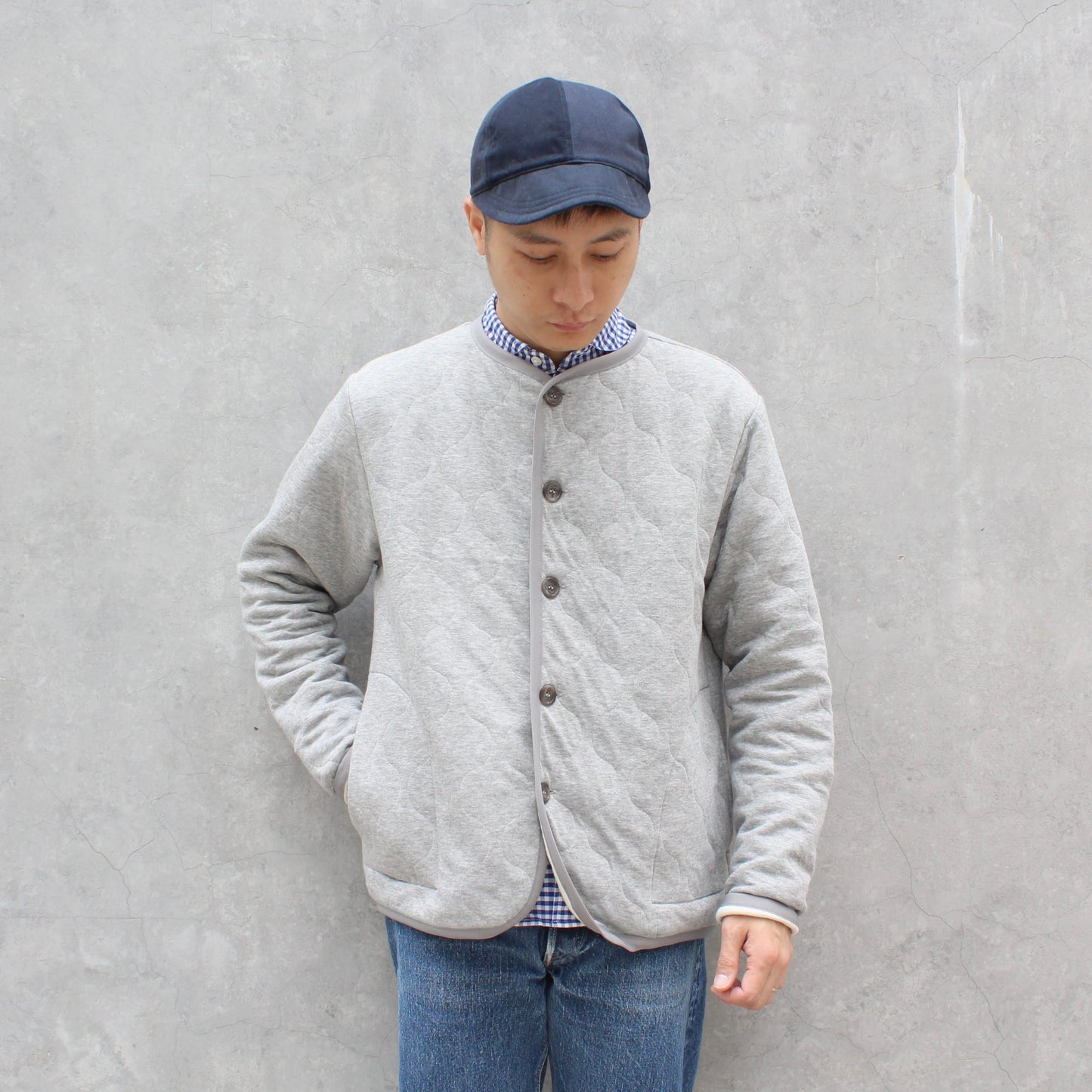 SPINNER BAIT - MILITARY QUILT CARDIGAN