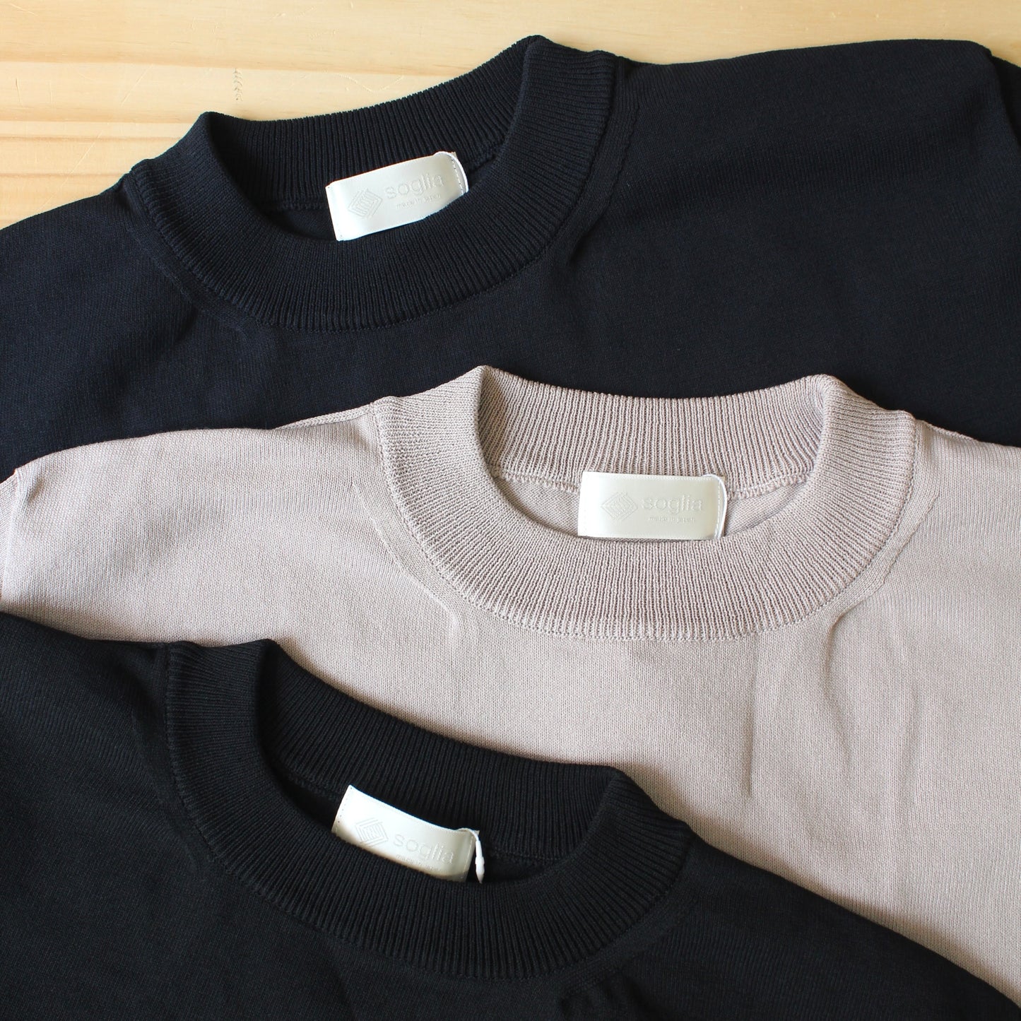 Soglia - COTTON FIT Seamless Knit Tee