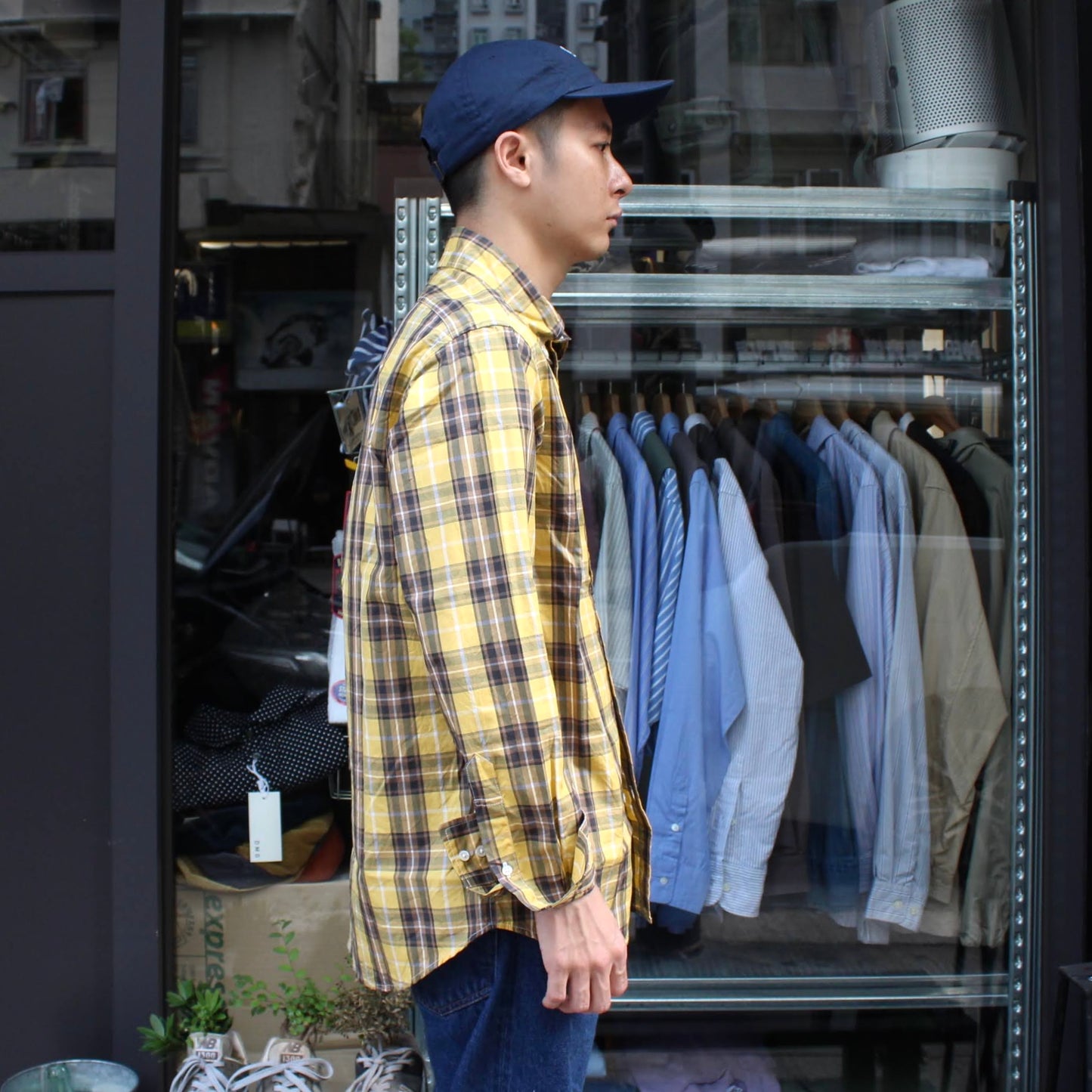 KEATON CHASE -
CLASSIC FIT BD CHECK SHIRT