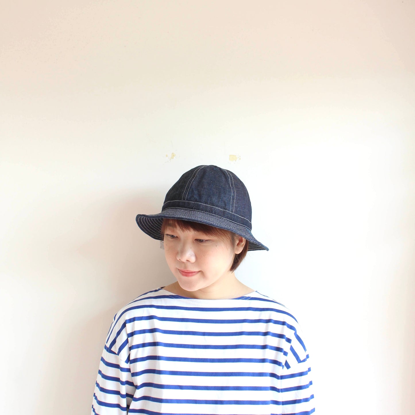 HIGHER - DENIM MULTI PANEL HAT
