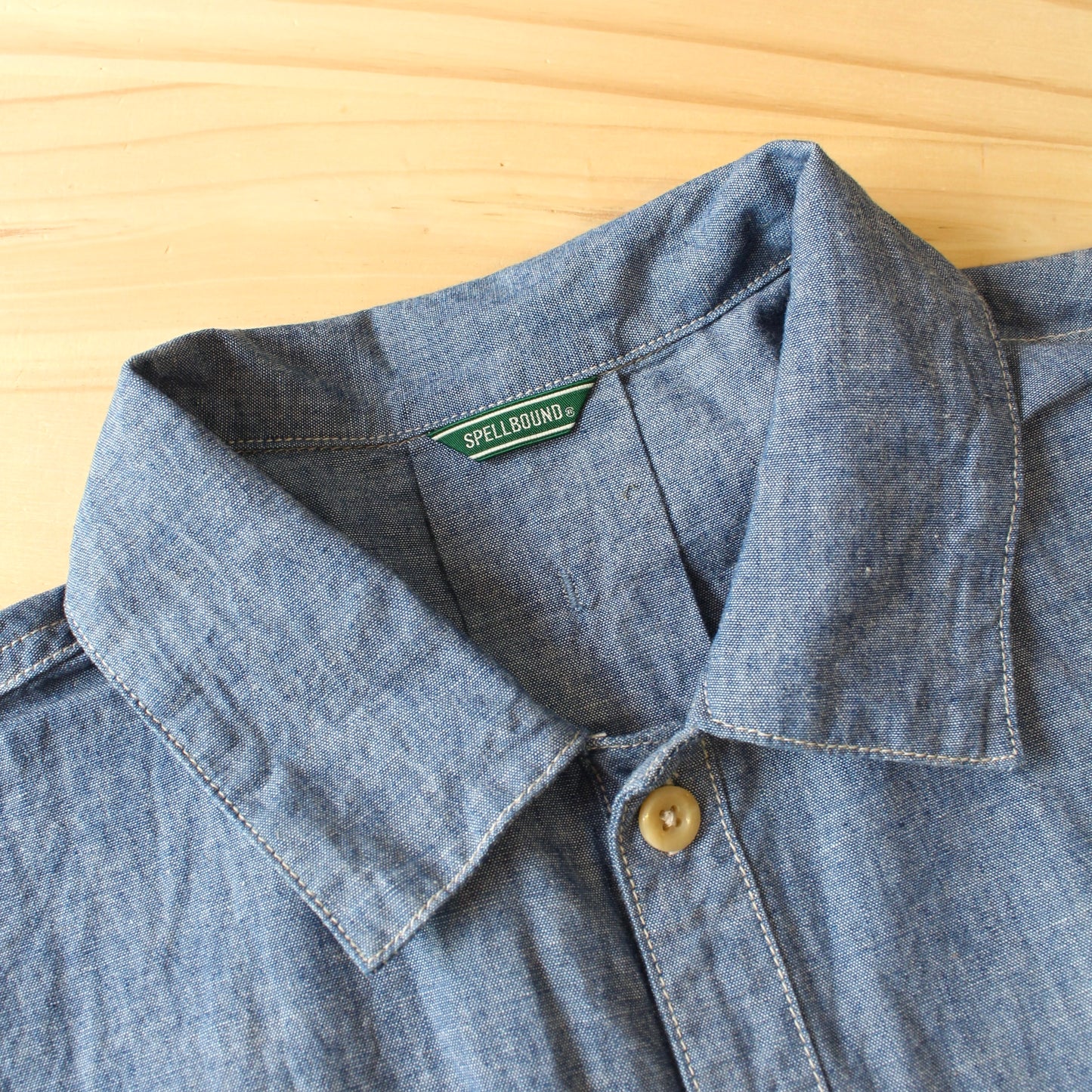 SPELLBOUND -
US WORKER S/S CHAMBRAY SHIRT