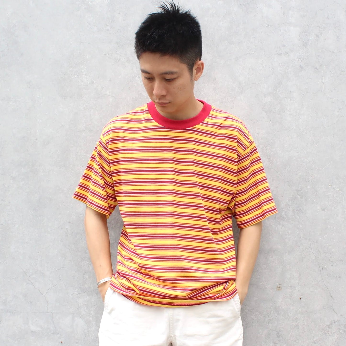 WALLA WALLA SPORT -
STRIPE CREW TEE