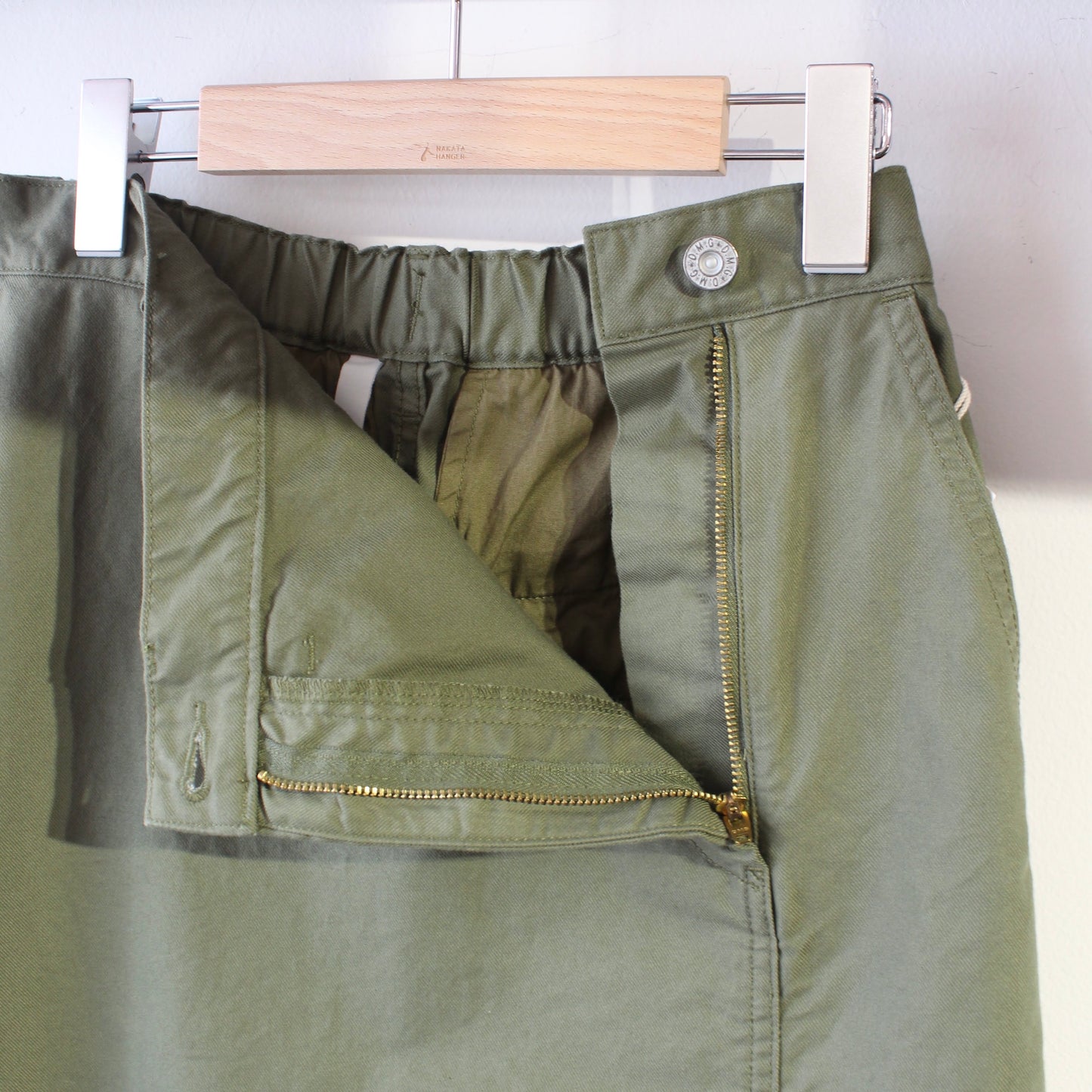 DMG - Military Long Skirts(Olive)