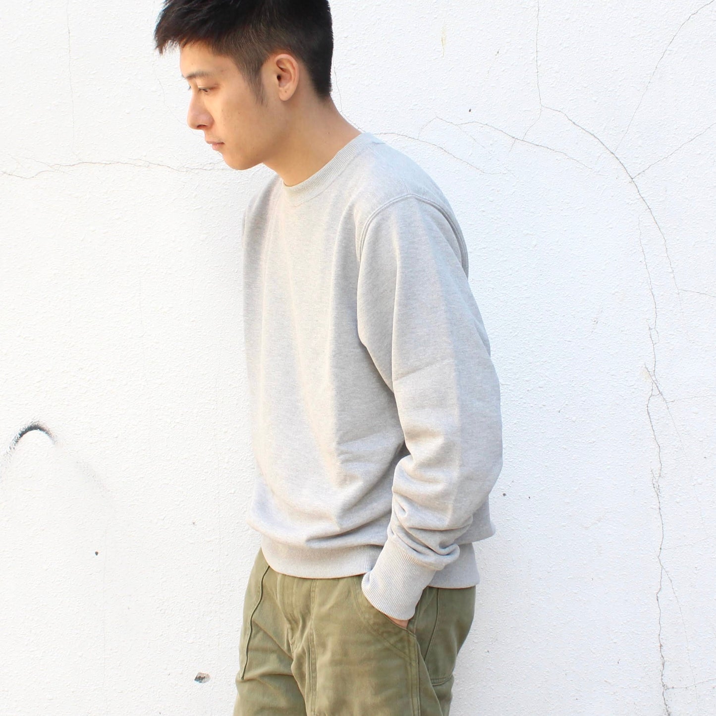 BRING -
DRYCOTTONY CREW NECK SWEAT
