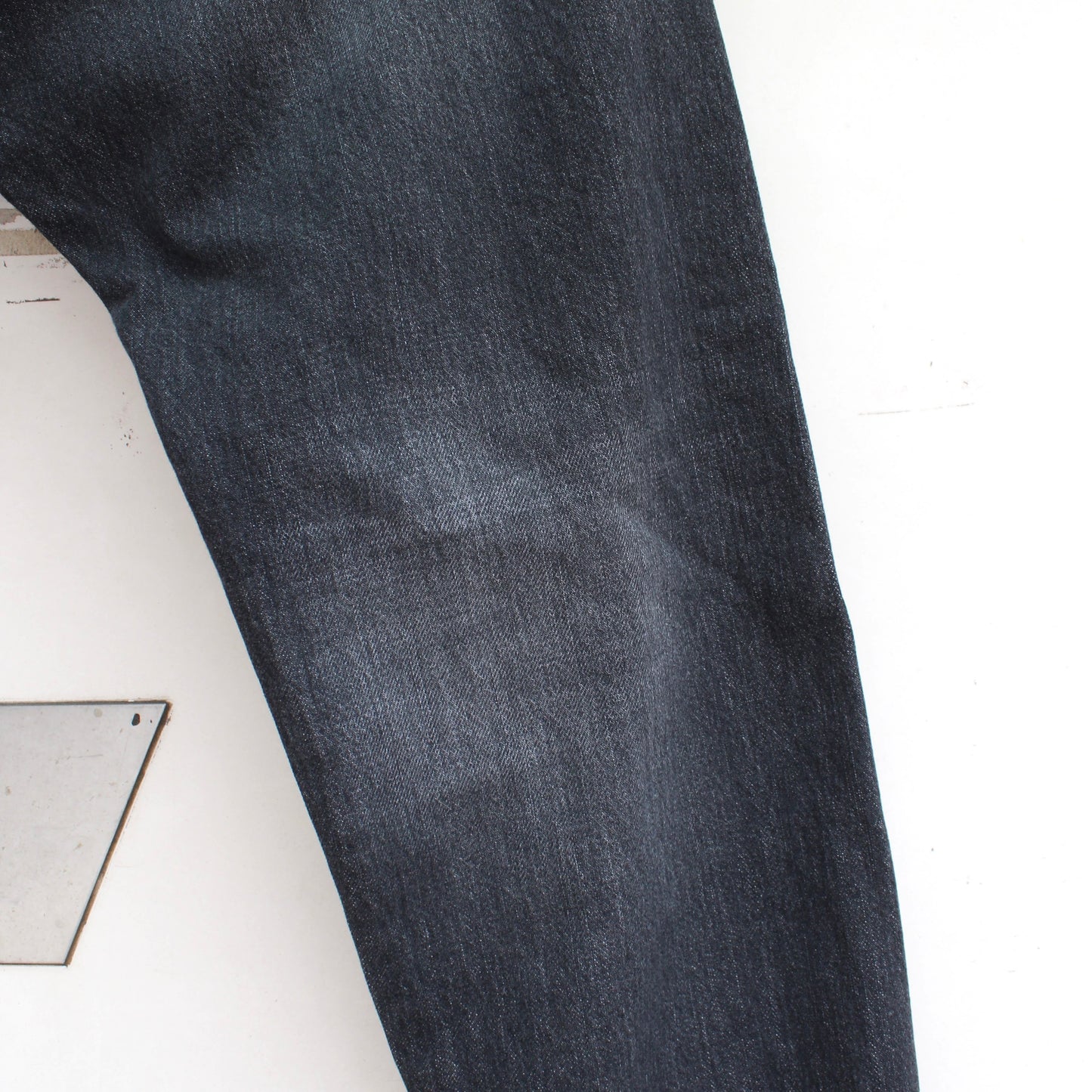 Ordinary Fits - LOOSE ANKLE DENIM (BLACK USED)